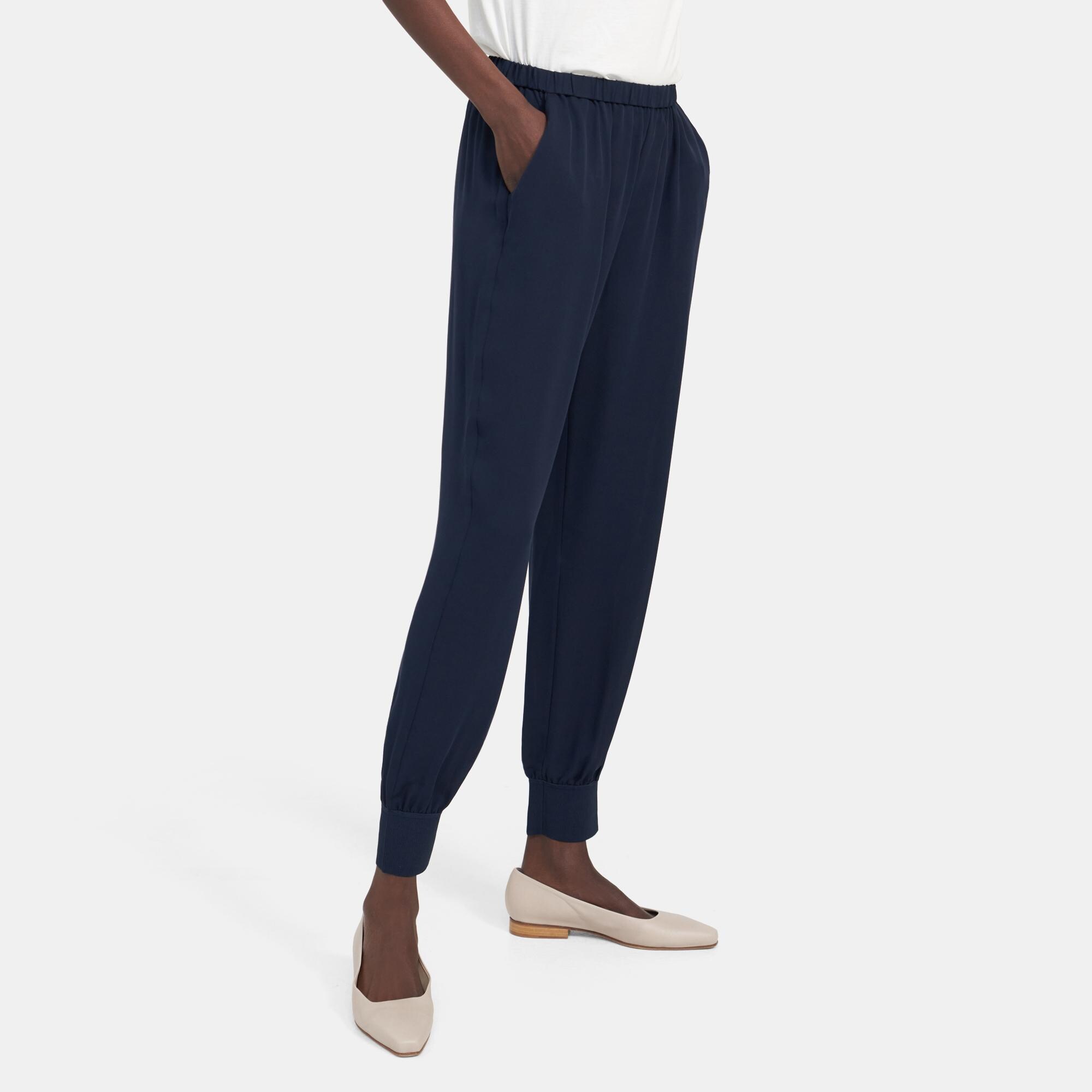 cargo high rib jogger