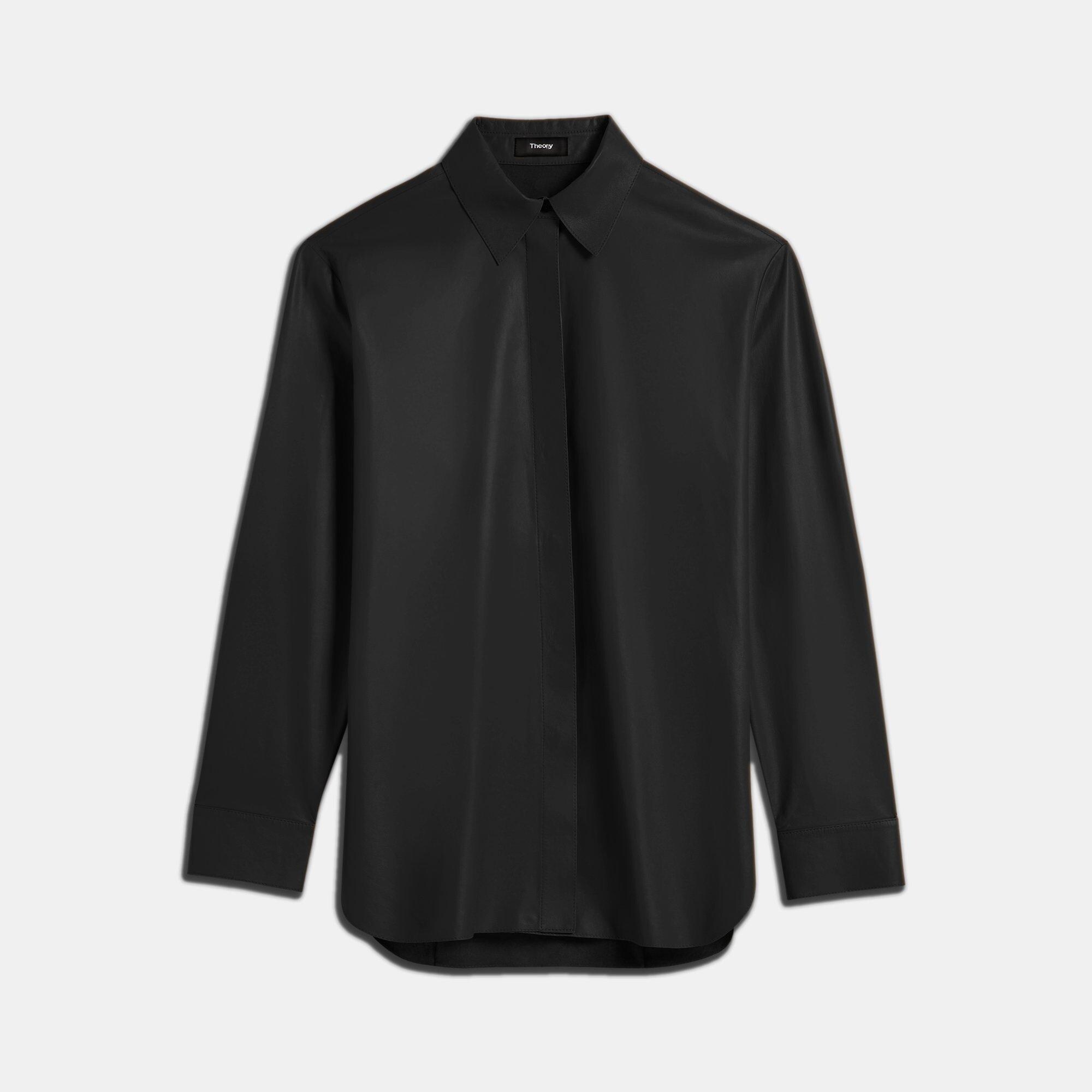 Nappa Leather Menswear Shirt