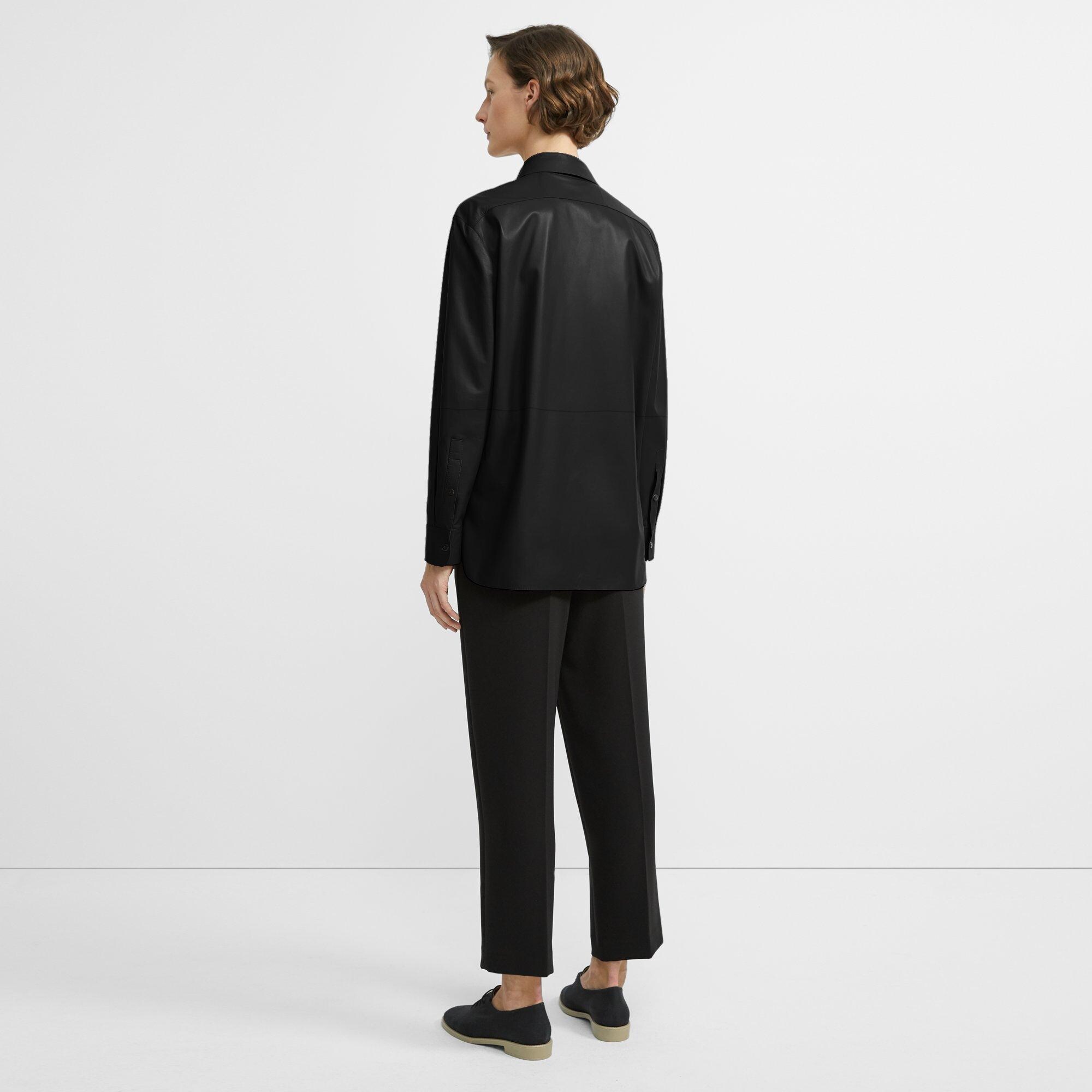 Nappa Leather Menswear Shirt