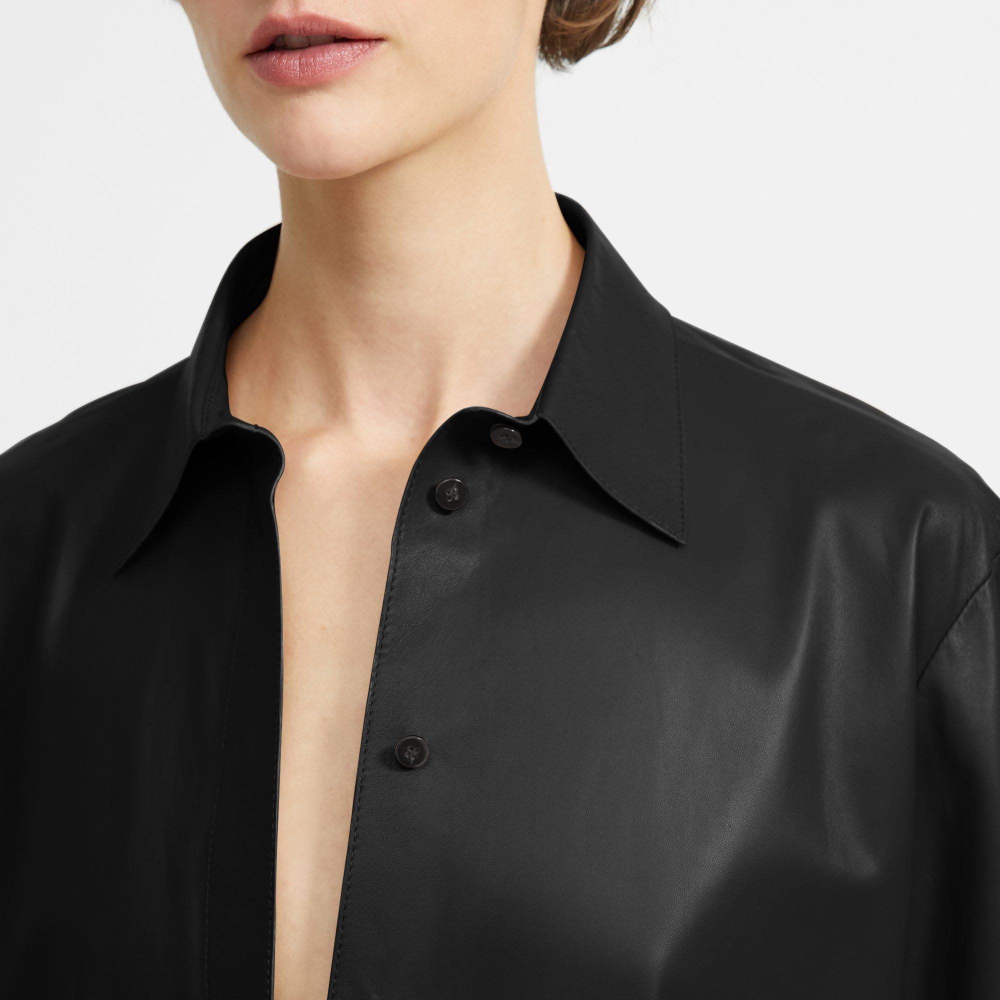 Nappa Leather Menswear Shirt