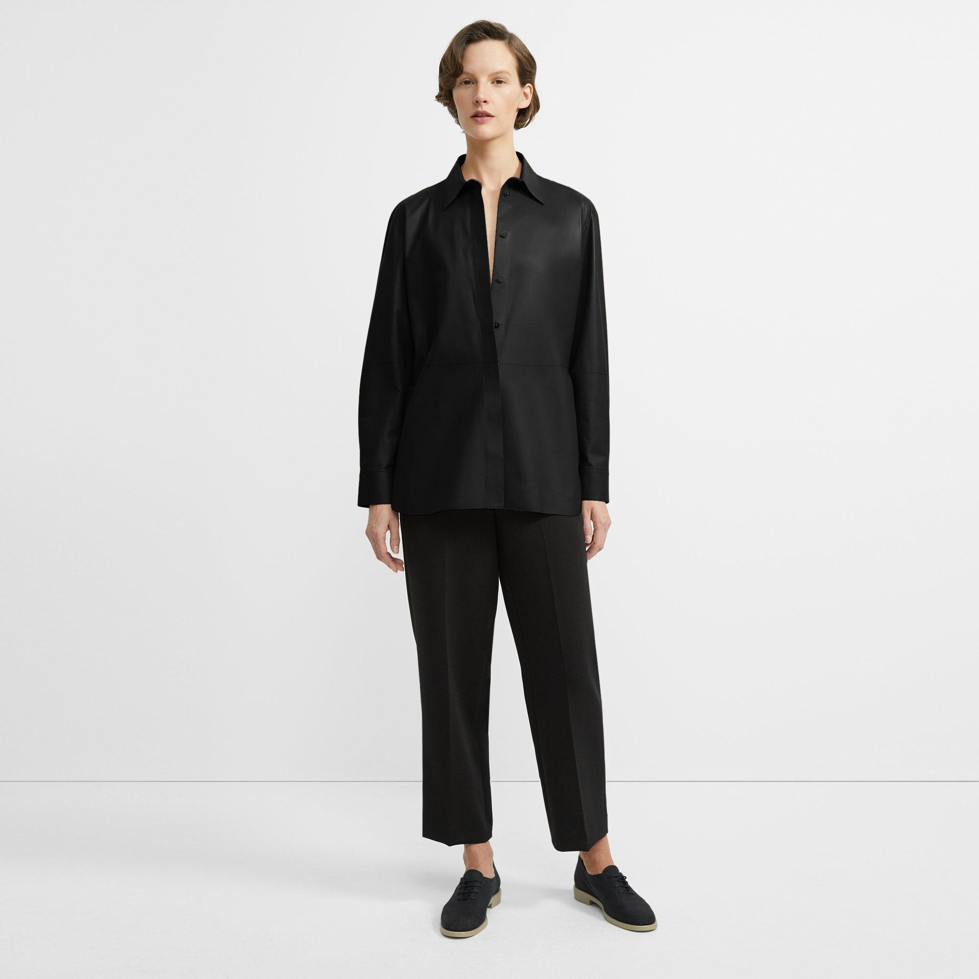 Nappa Leather Menswear Shirt