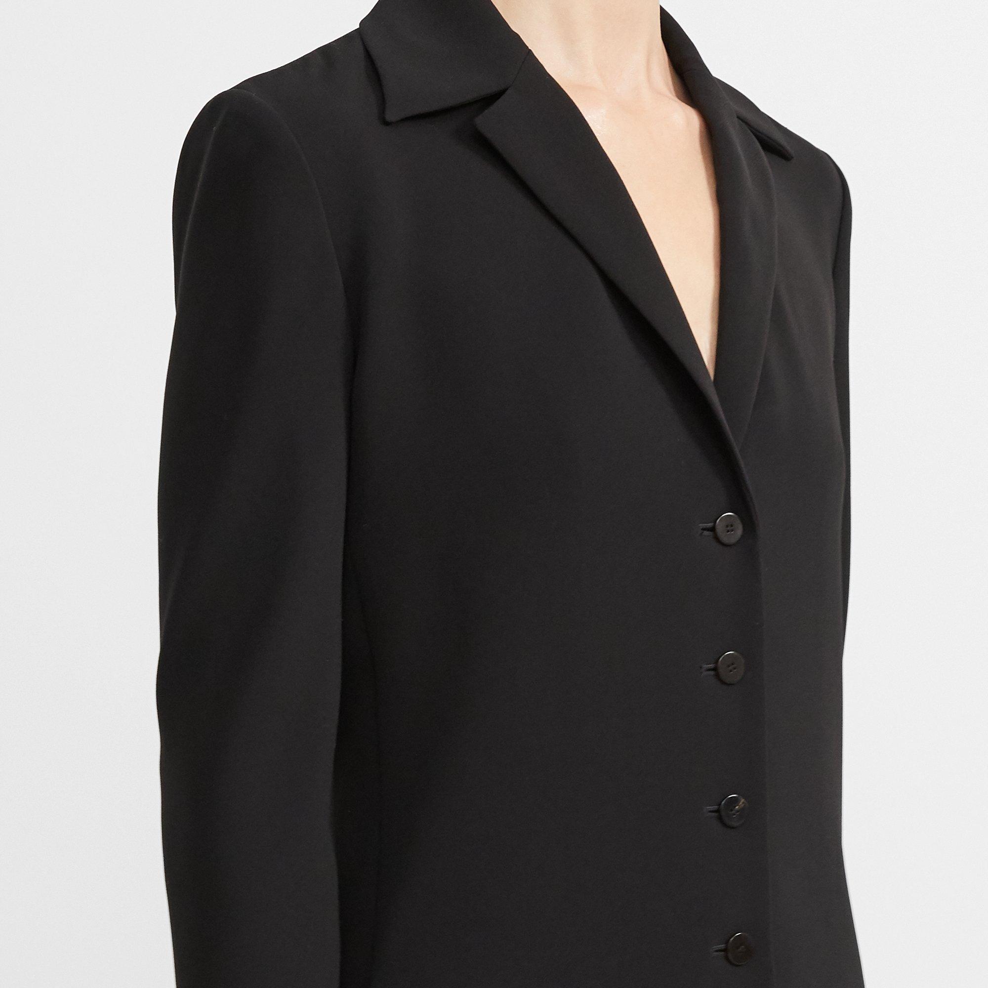 Cardigan Jacket in Crepe