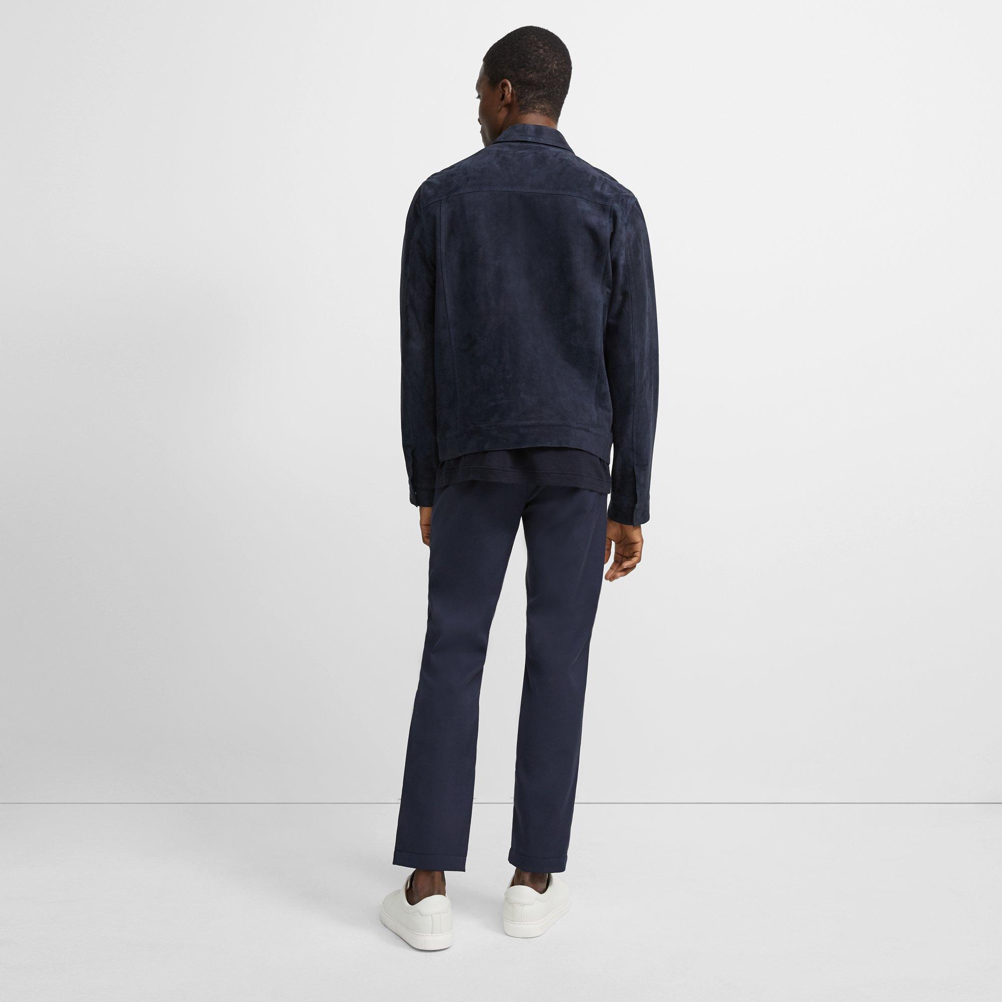 Suede Patch Pocket Blouson