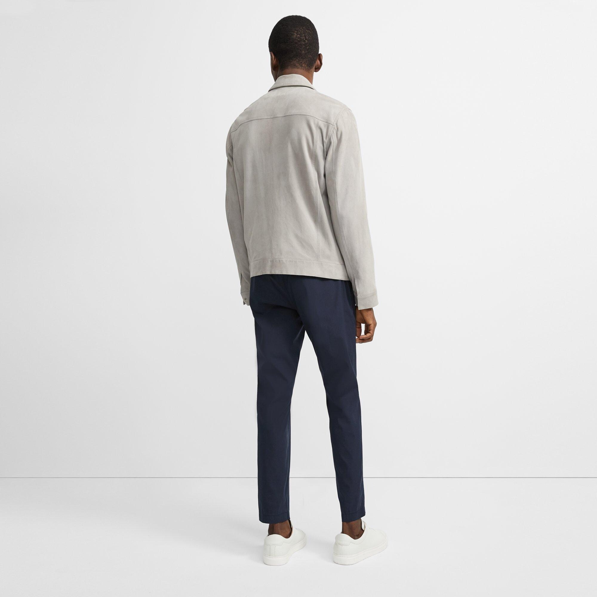 Suede Patch Pocket Blouson