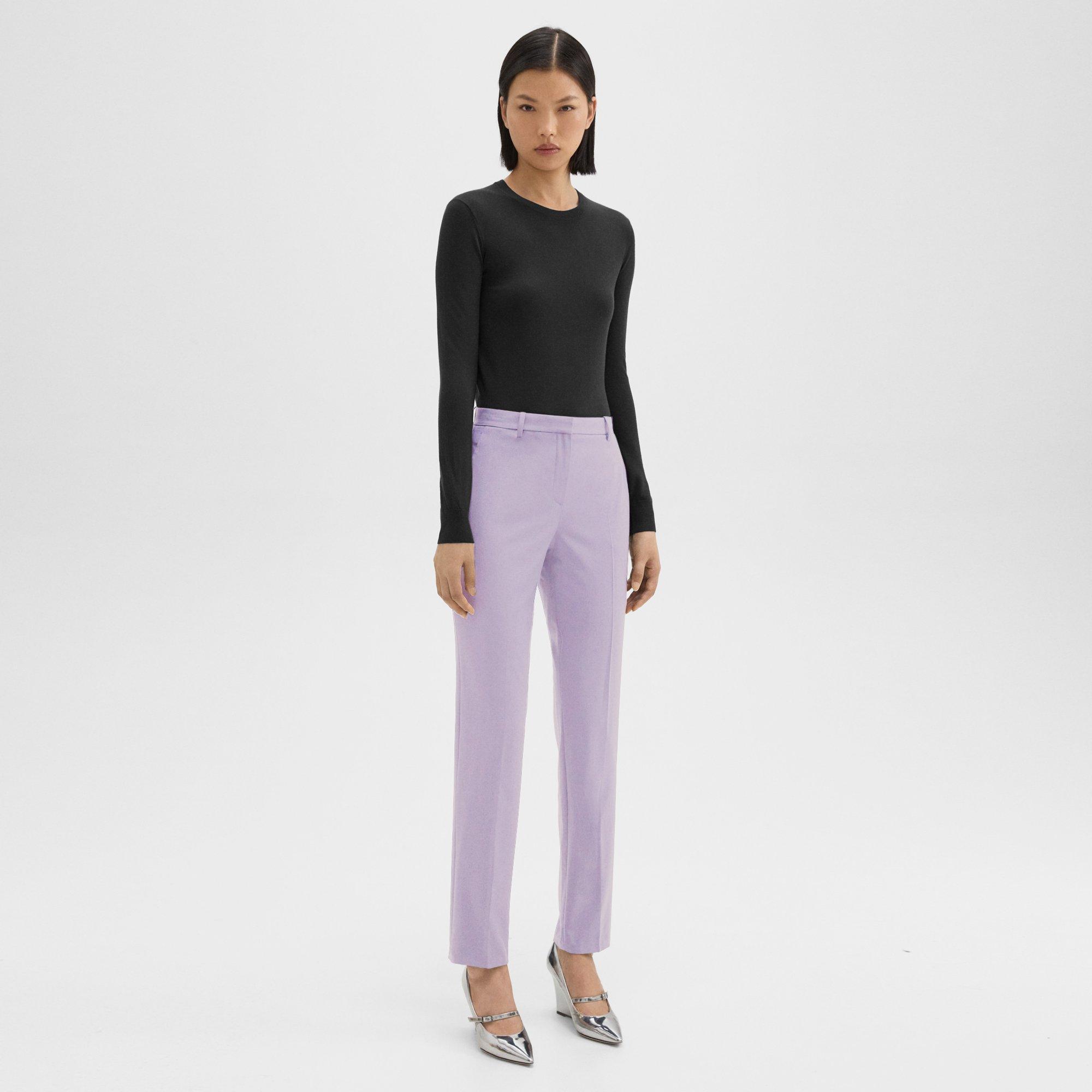 Treeca Full Length Pant in Good Wool