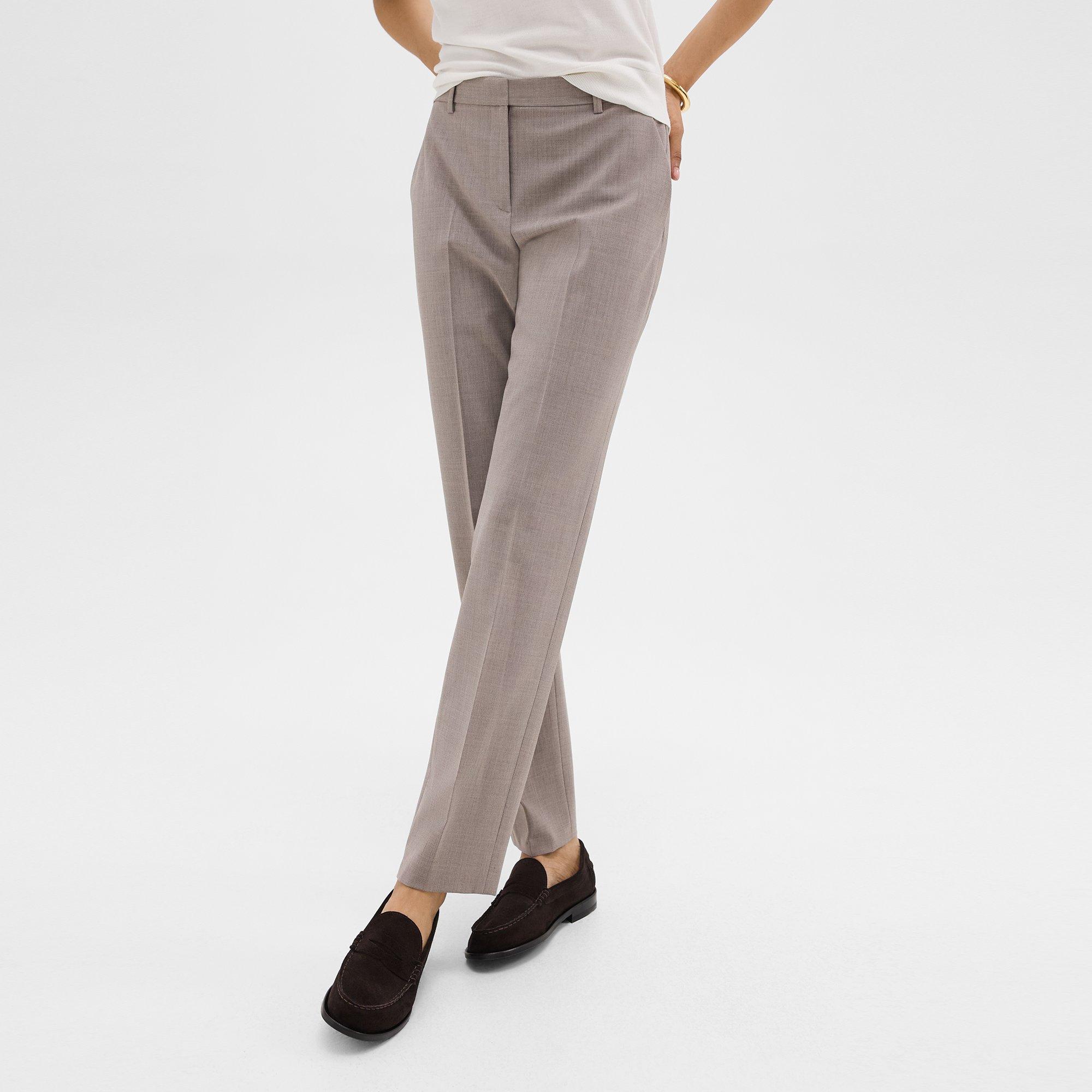 Treeca Full Length Pant in Good Wool