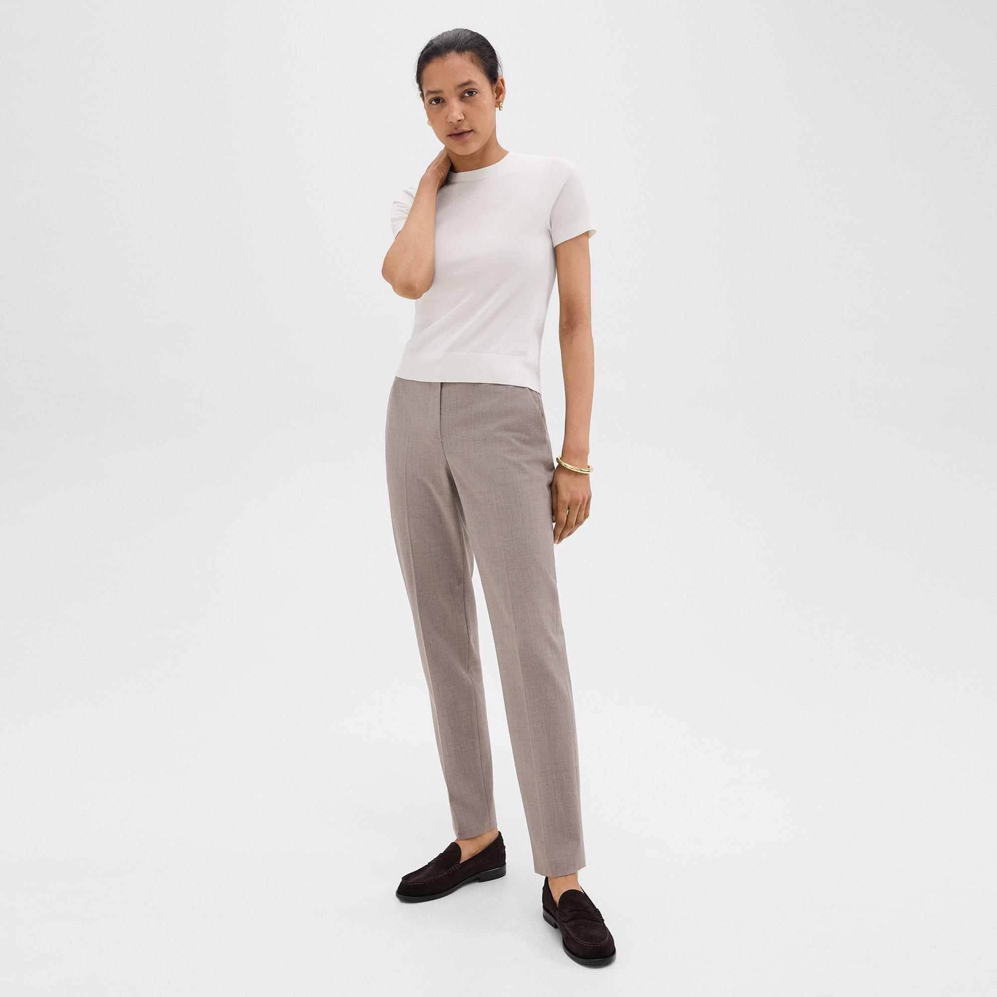 Treeca Full Length Pant in Good Wool