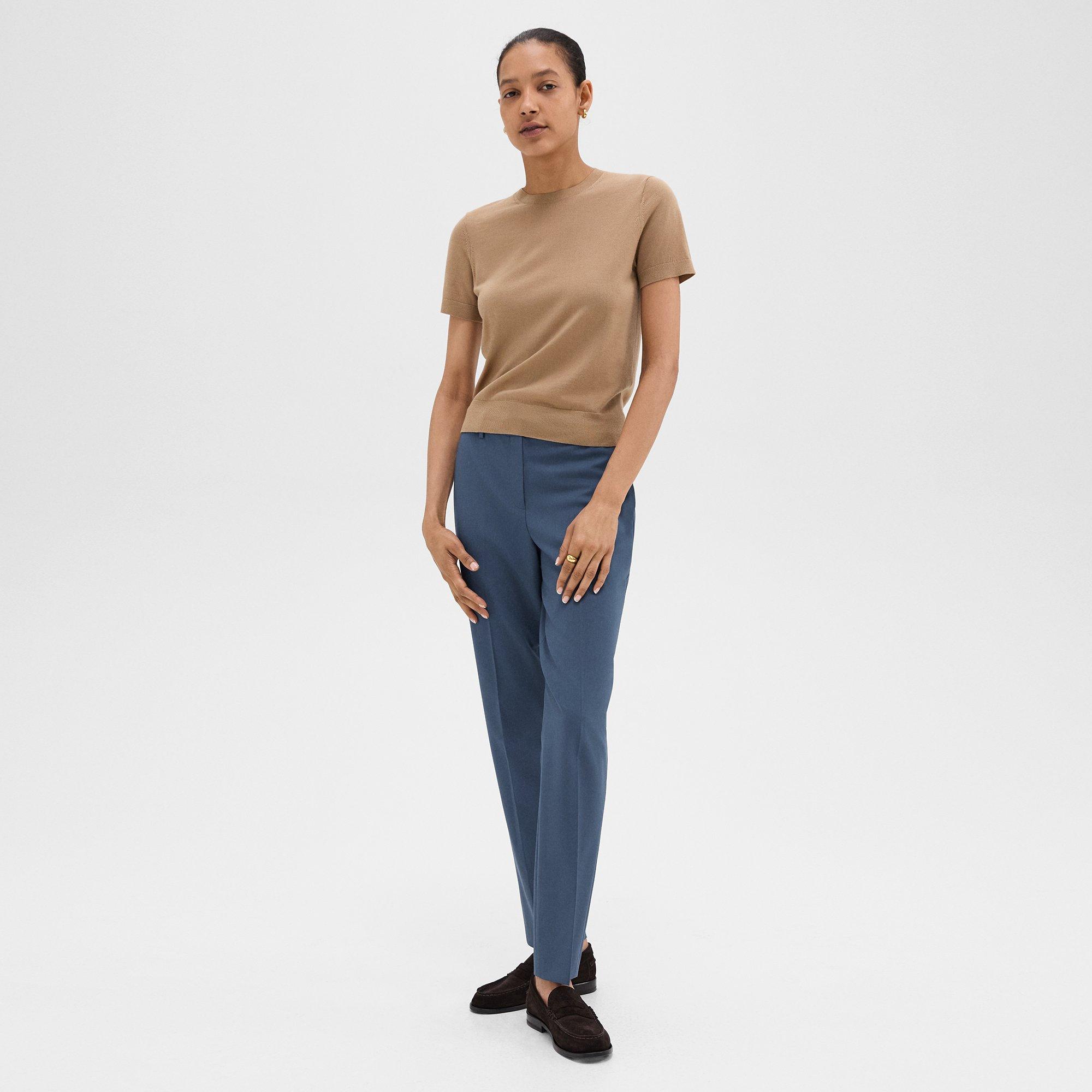 Treeca Full Length Pant in Good Wool