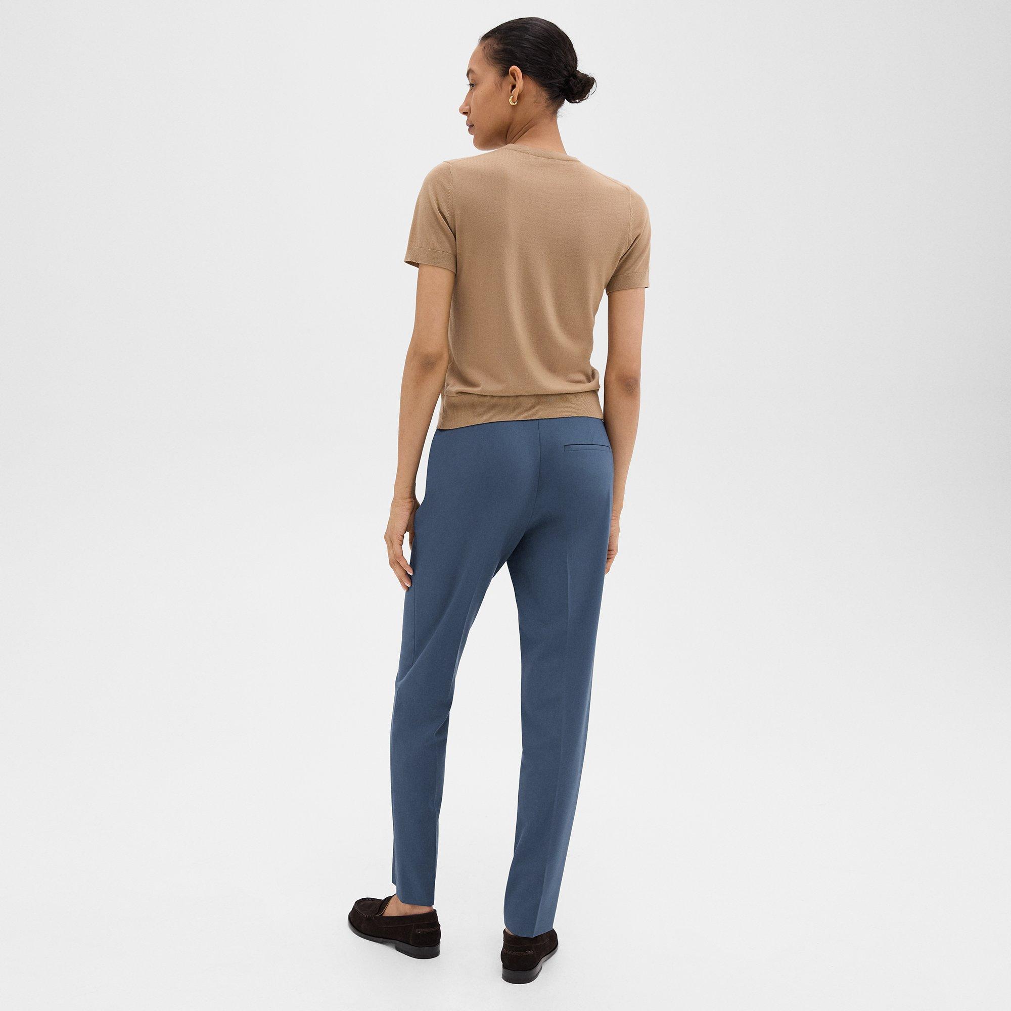 Treeca Full Length Pant in Good Wool