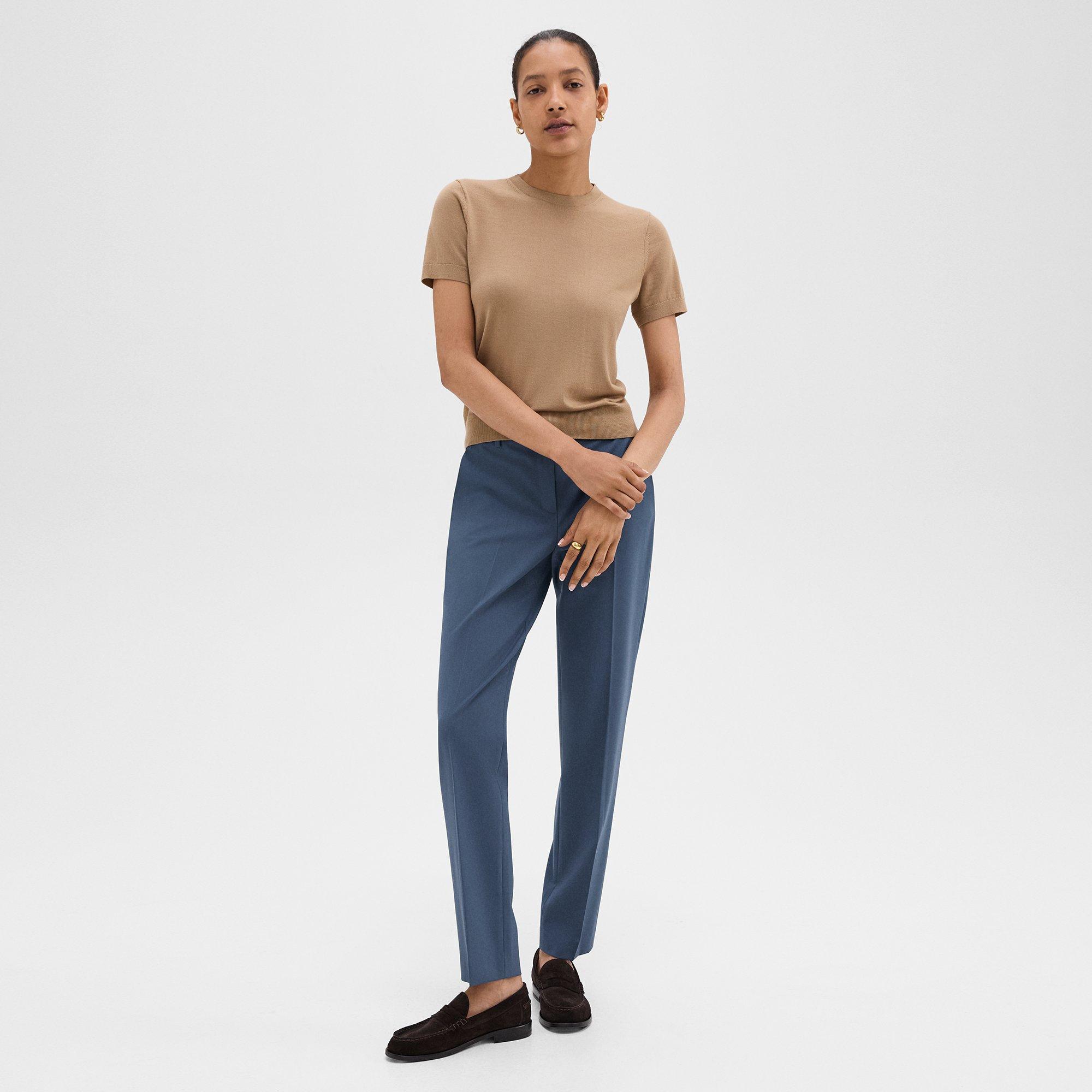 Treeca Full Length Pant in Good Wool