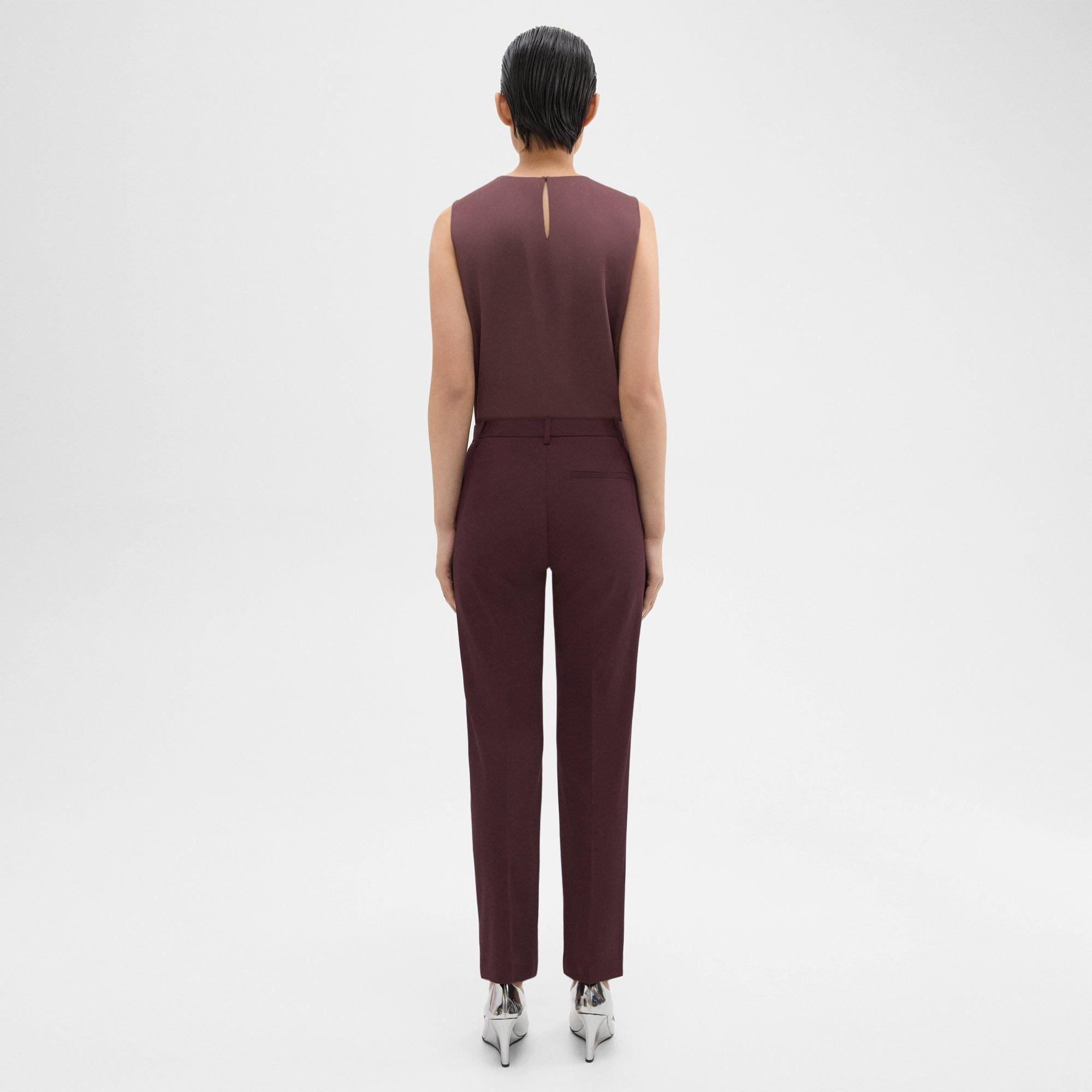 Treeca Full Length Pant in Good Wool