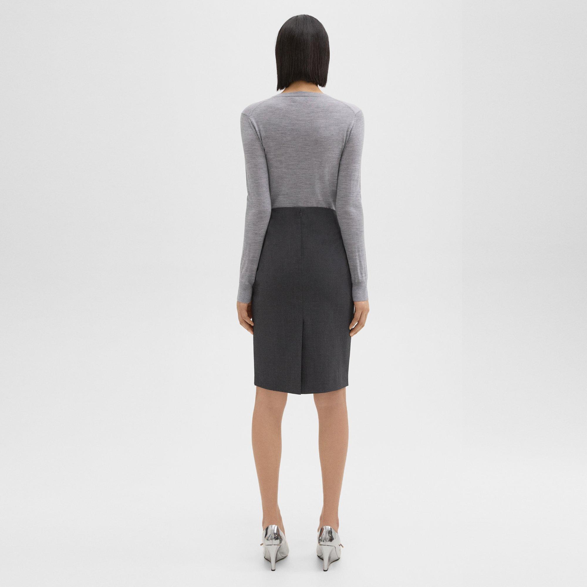 Pencil Skirt in Good Wool