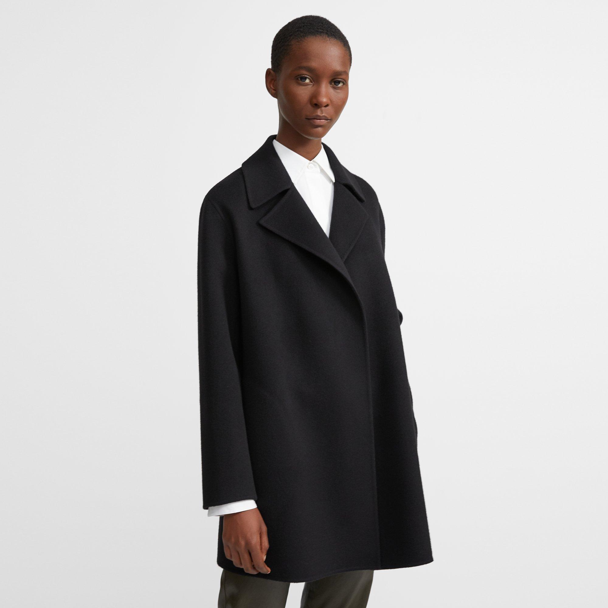 Overlay Coat in DoubleFace WoolCashmere