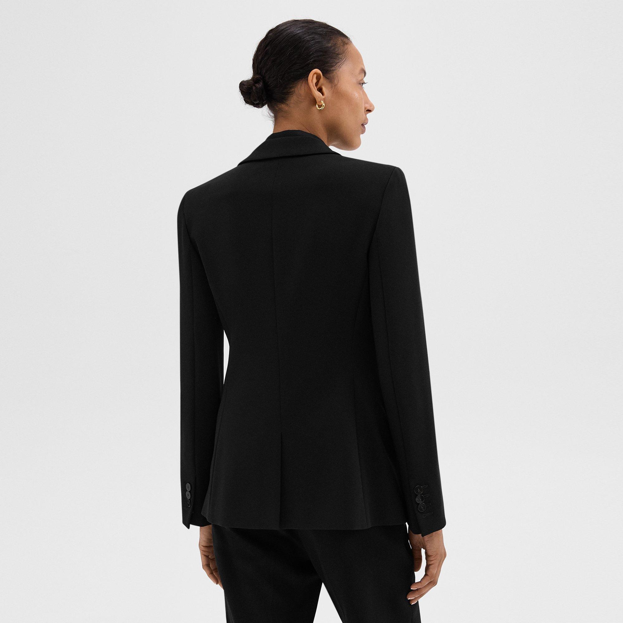 Admiral Crepe Staple Blazer | Theory