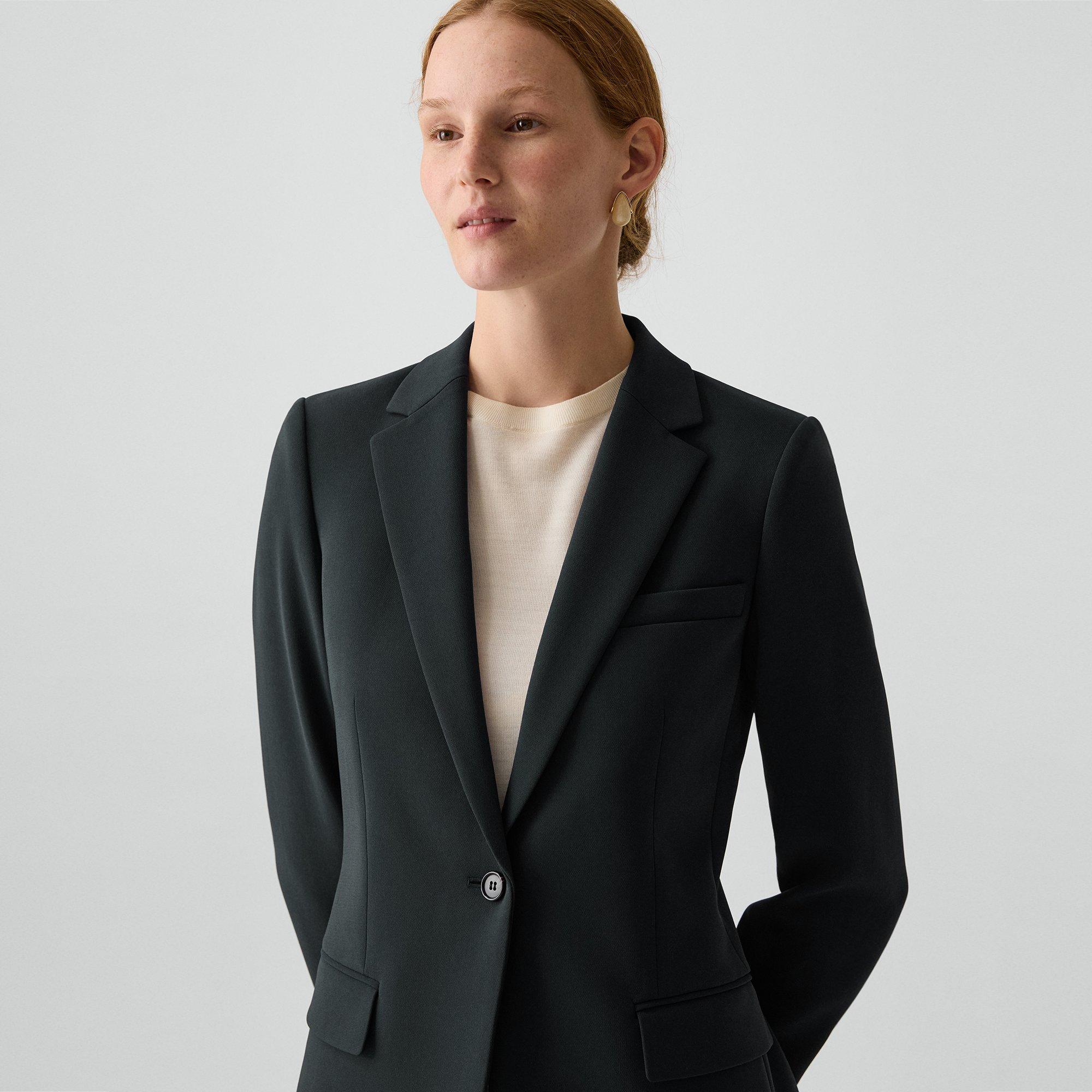 Staple Blazer in Admiral Crepe