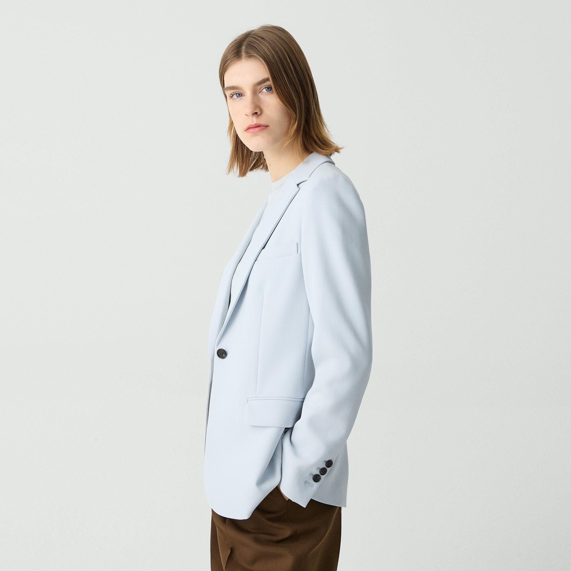 Staple Blazer in Admiral Crepe