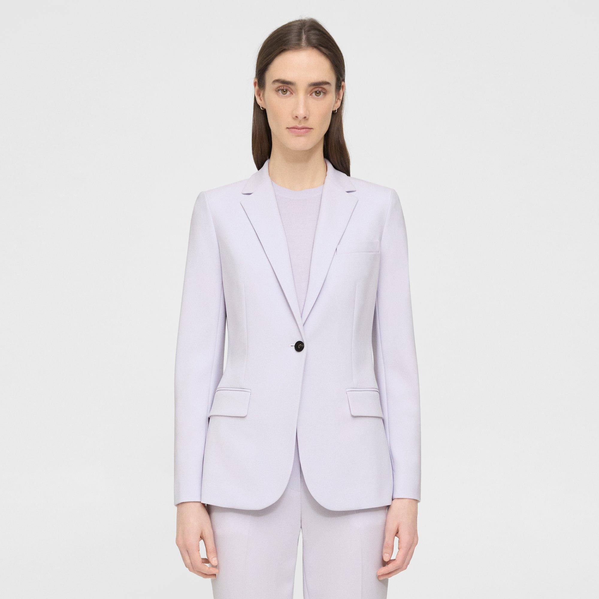 Admiral Crepe Staple Blazer | Theory