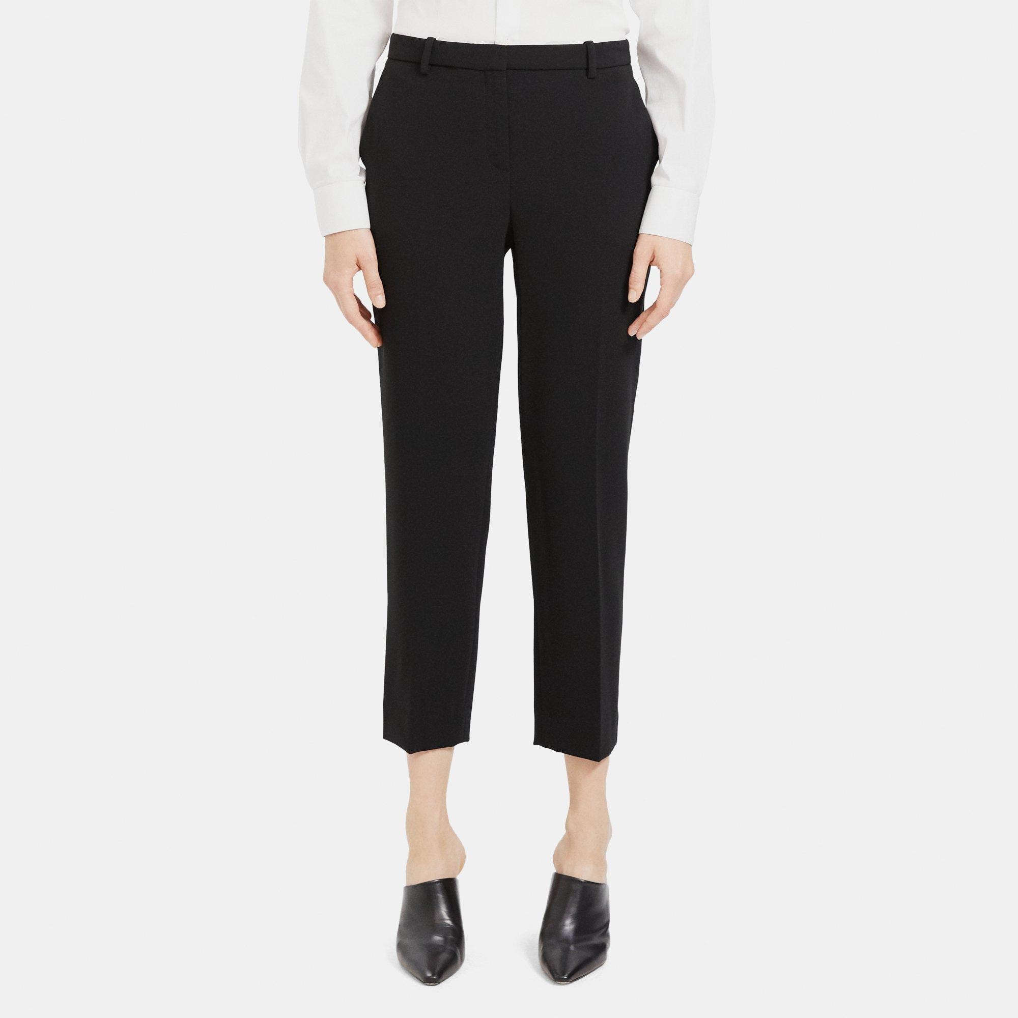 Theory Treeca Pant in Admiral Crepe