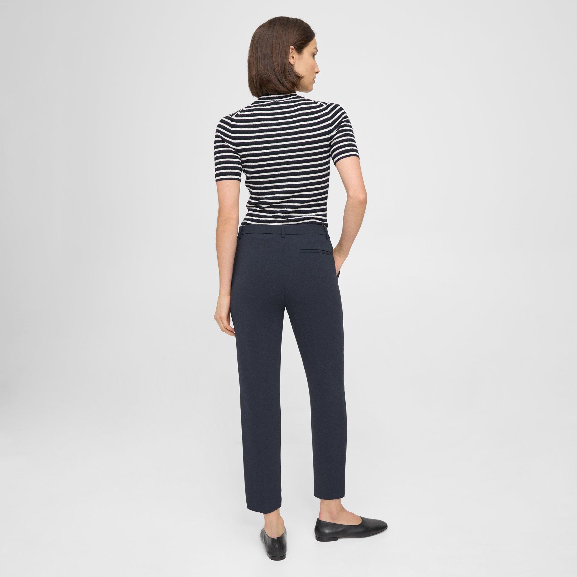 Treeca Pant in Admiral Crepe