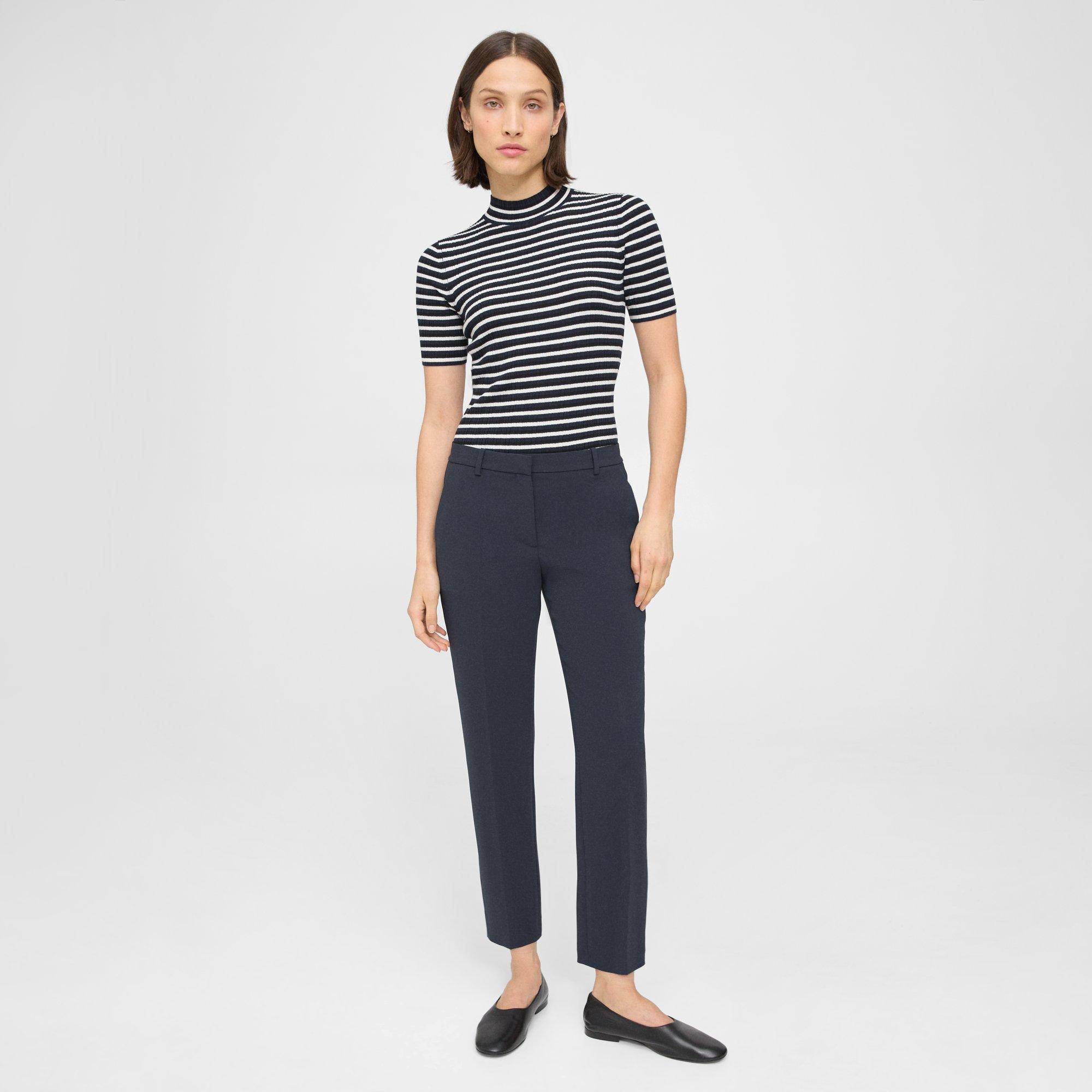 Treeca Pant in Admiral Crepe