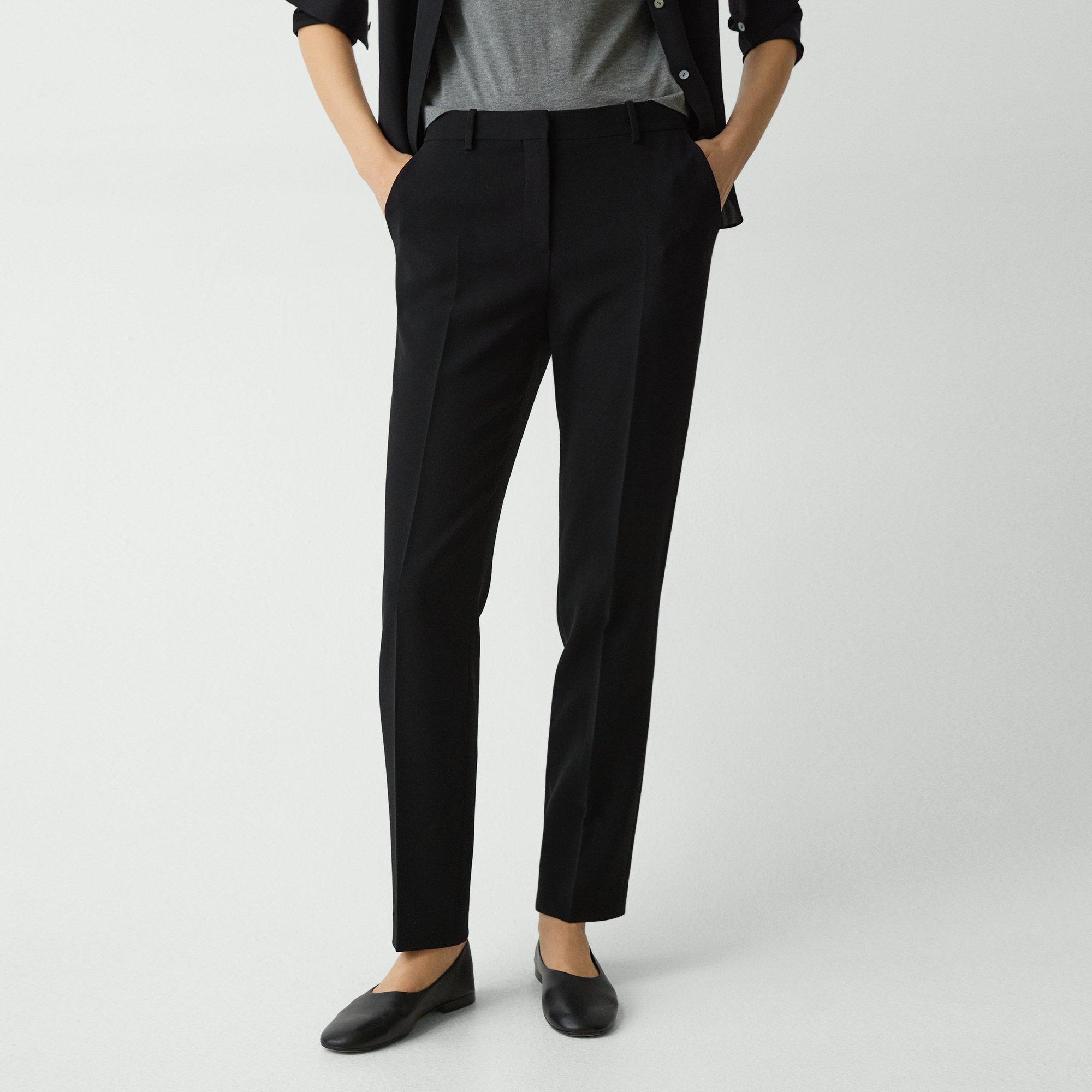 Treeca Full Length Pant in Admiral Crepe