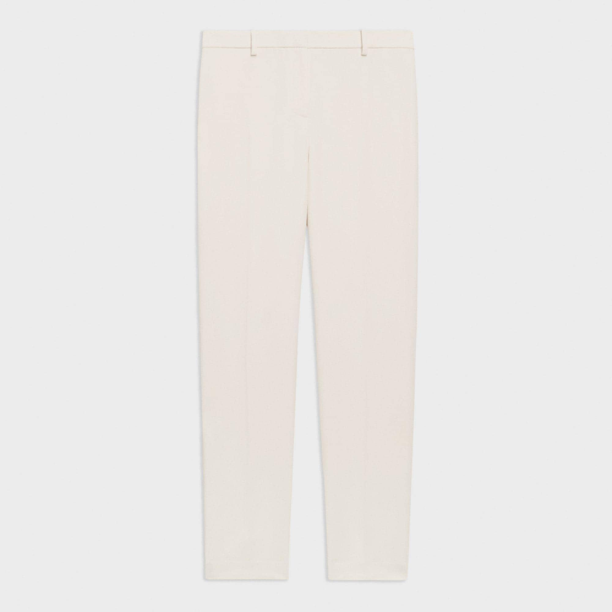 Crepe Full-Length Pants