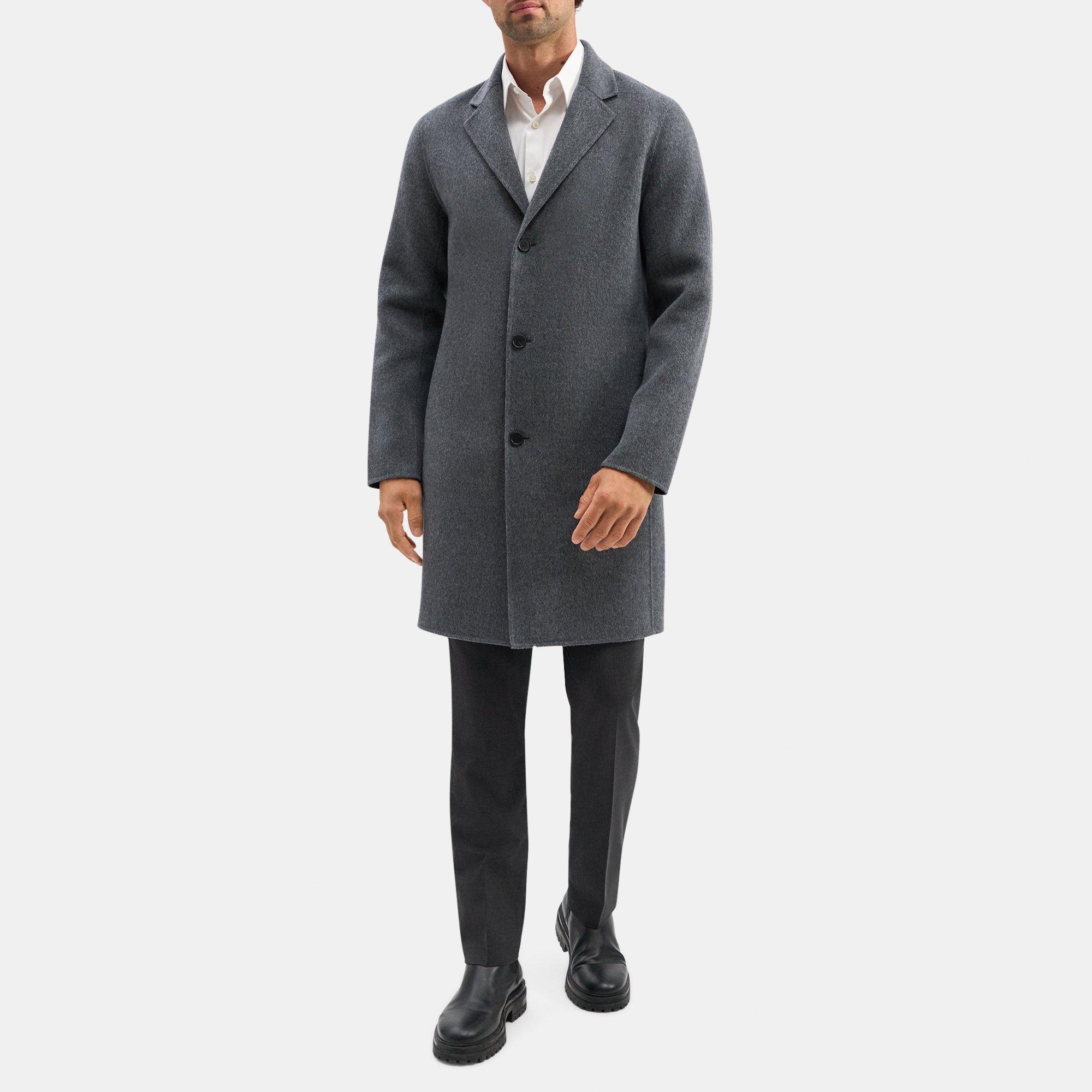 Tailored Coat in Double-Face Wool-Cashmere