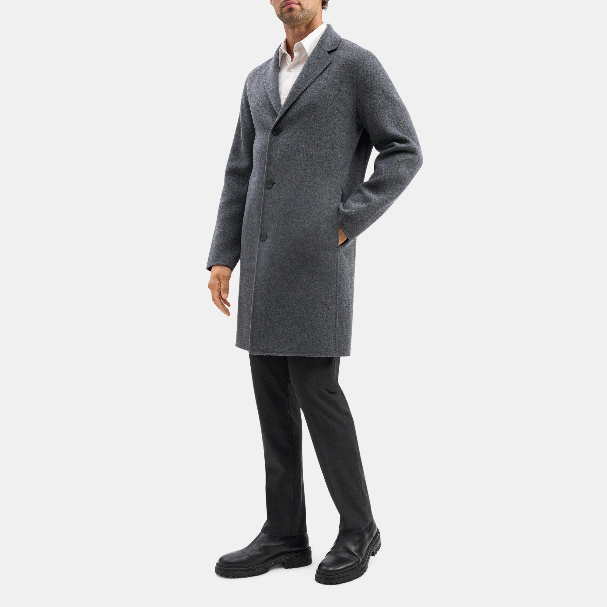 Tailored Coat in Double-Face Wool-Cashmere