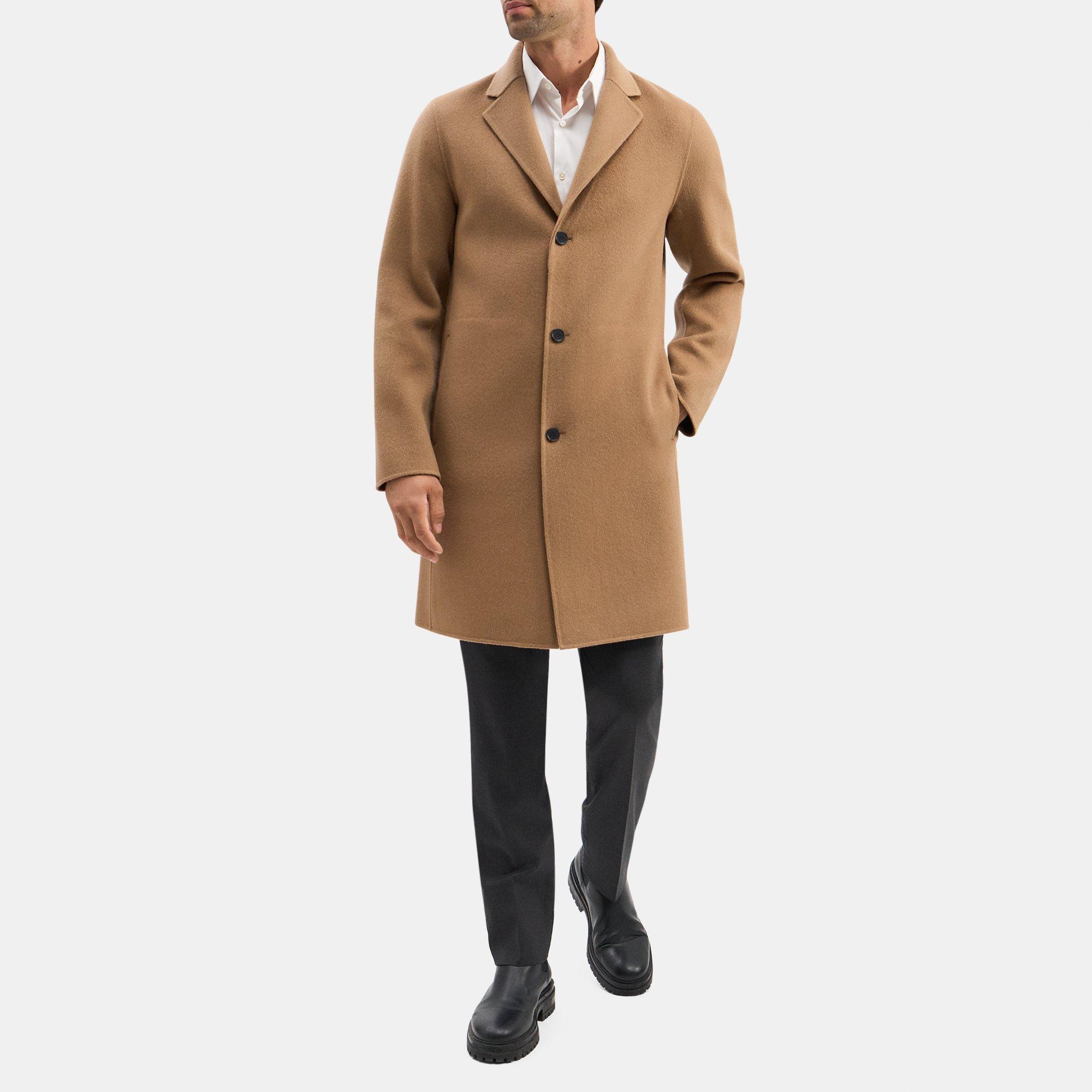 Tailored Coat in Double-Face Wool-Cashmere