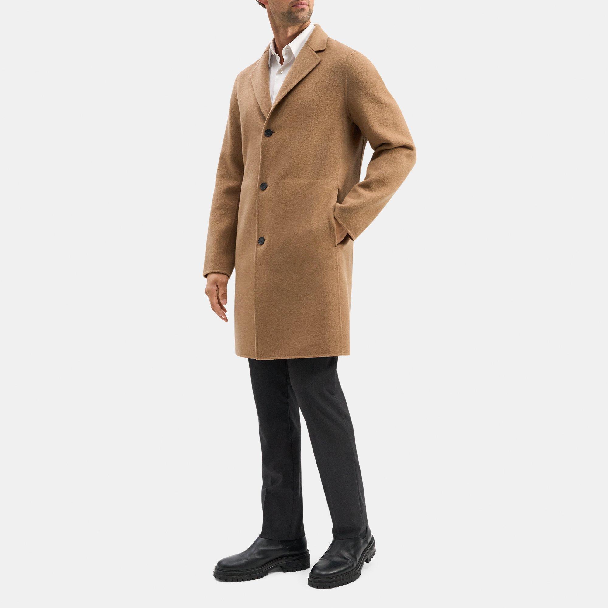 Tailored Coat in Double-Face Wool-Cashmere