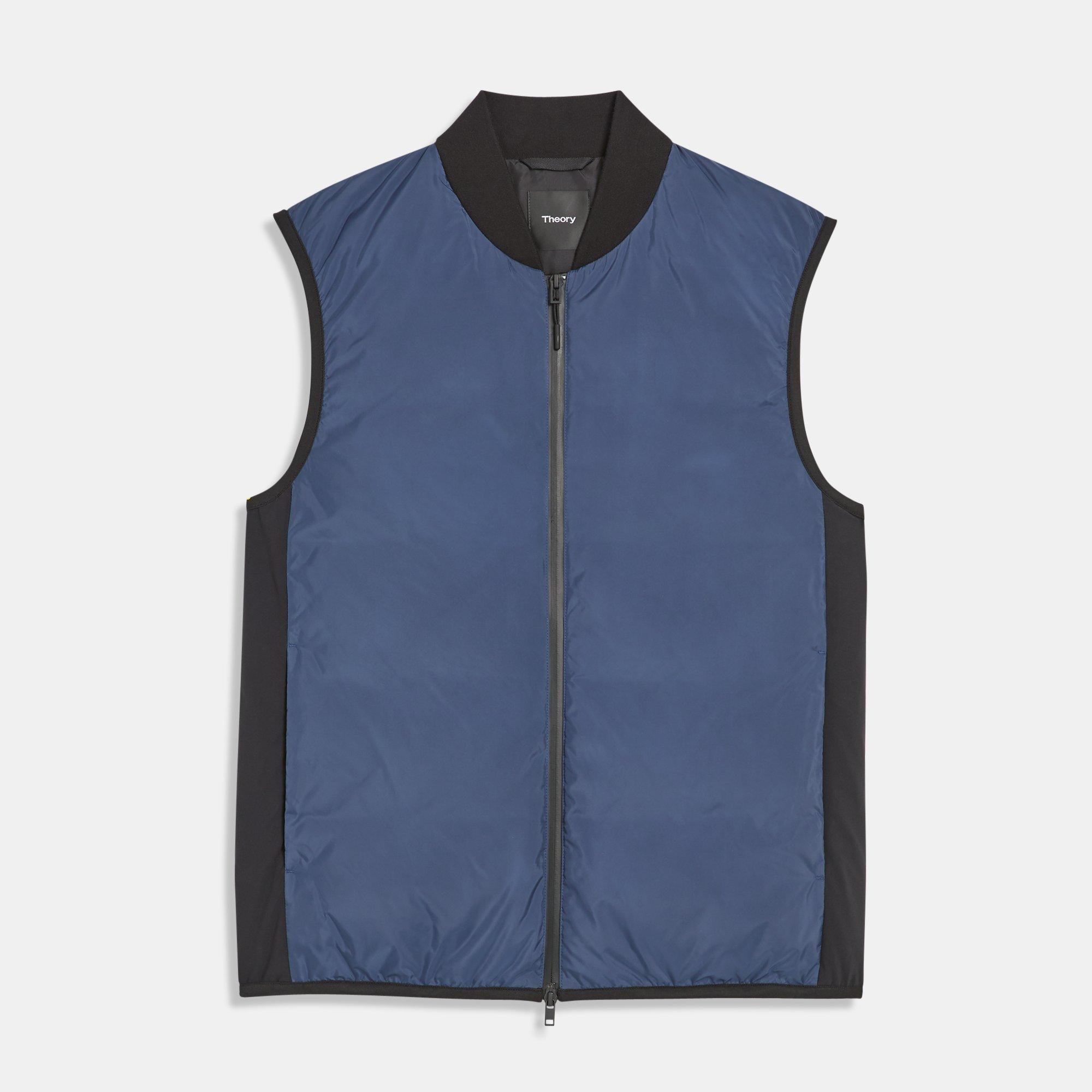 Theory Official Site | Puffer Vest in Poly