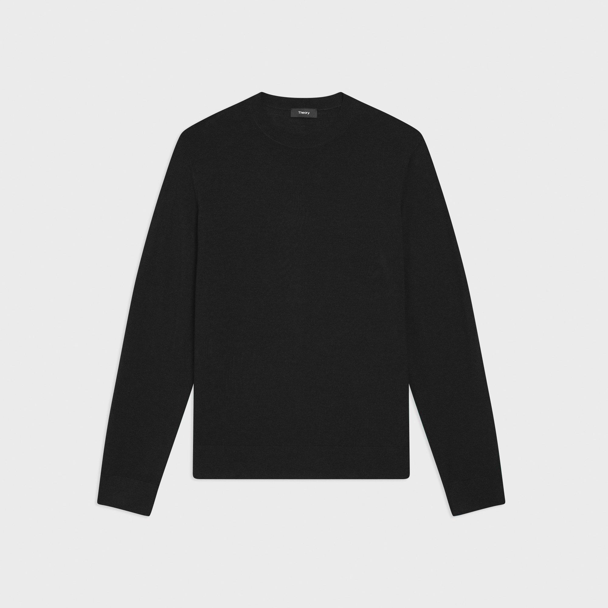 Crew neck sweater black hotsell