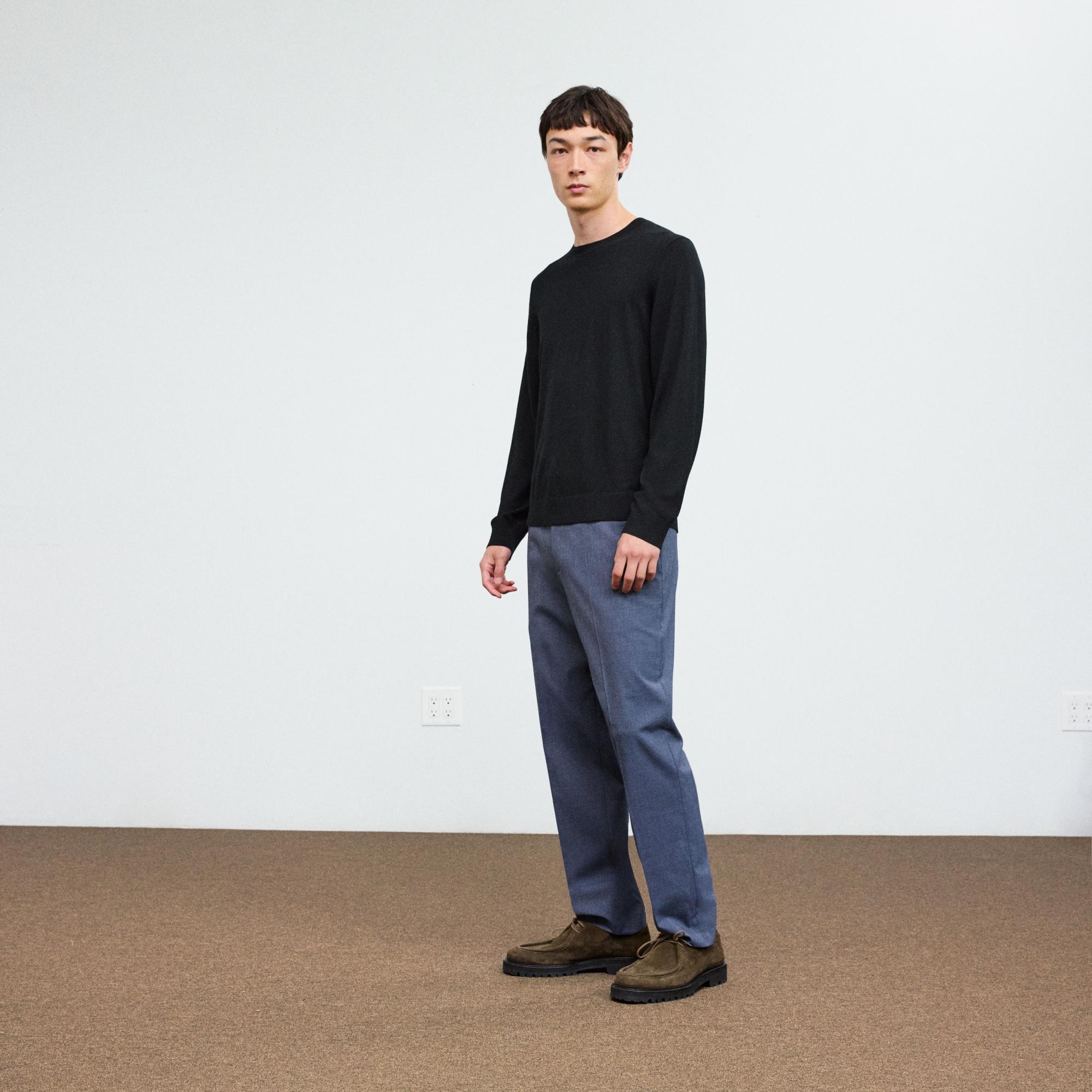 Crewneck Sweater in Regal Wool