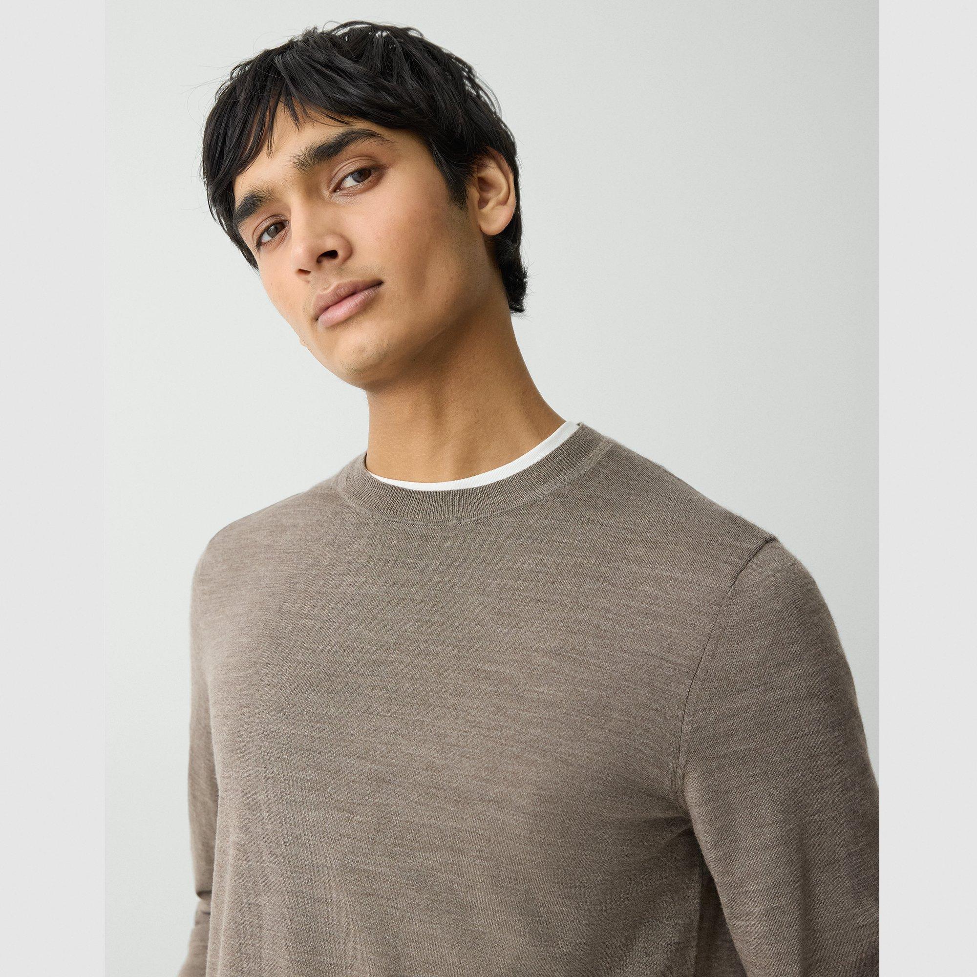 Crewneck Sweater in Regal Wool