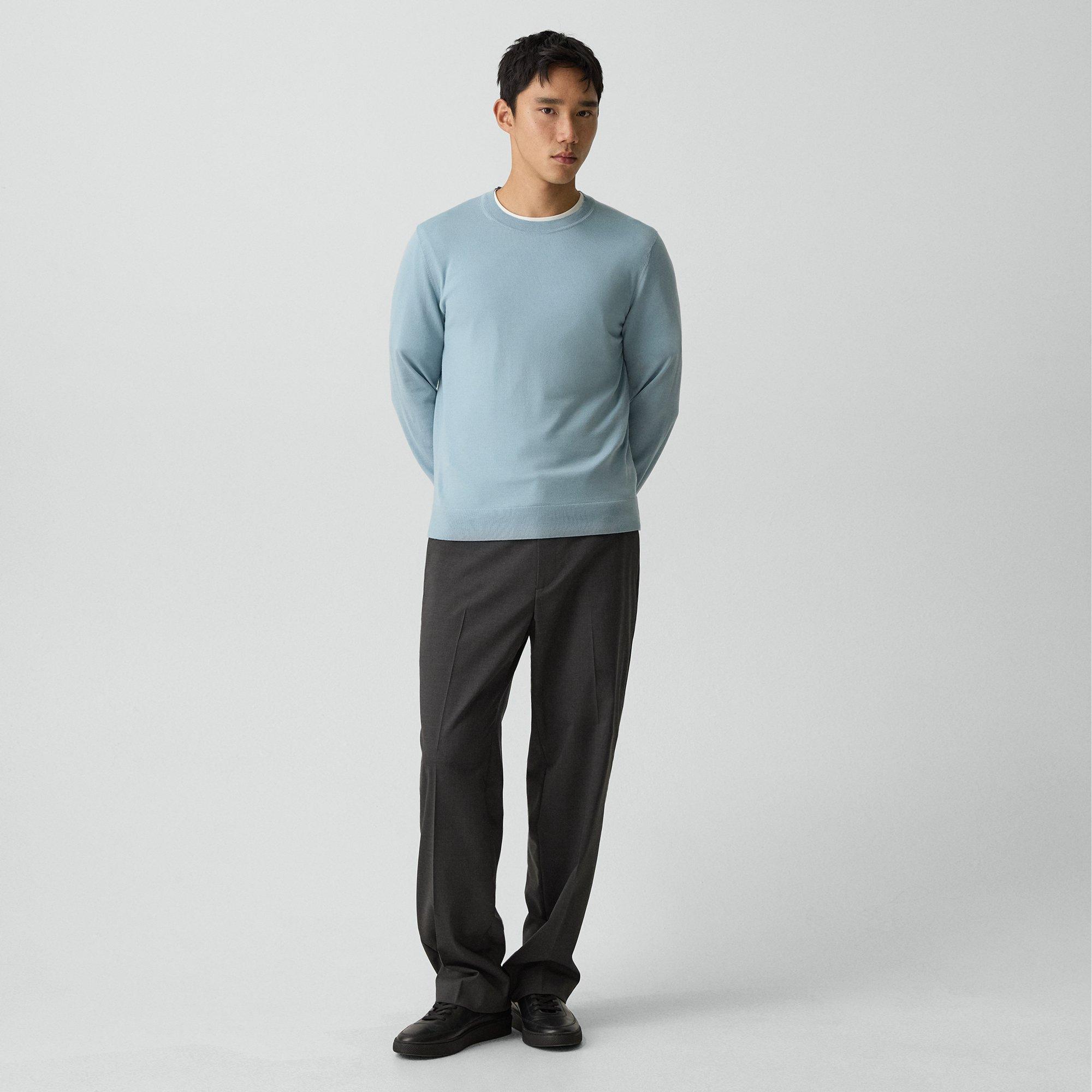 Crewneck Sweater in Regal Wool