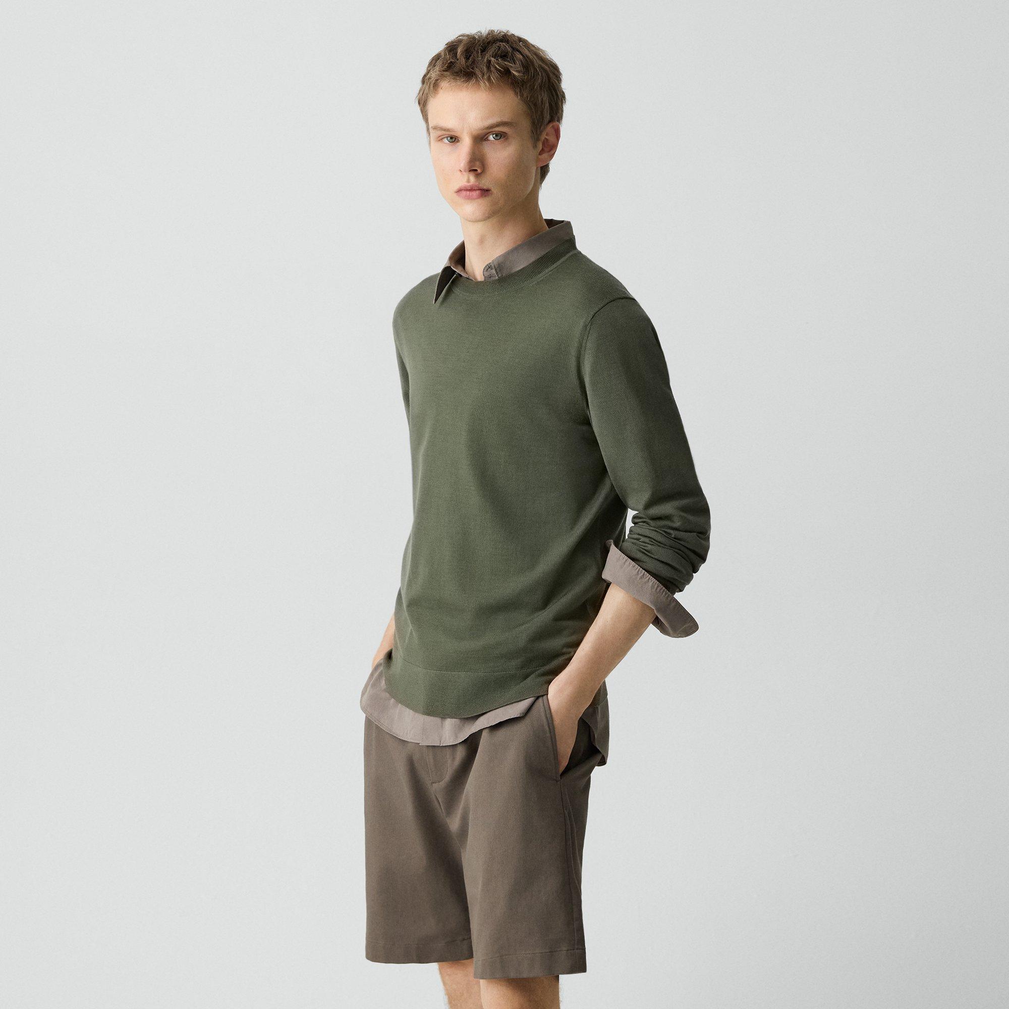 Crewneck Sweater in Regal Wool