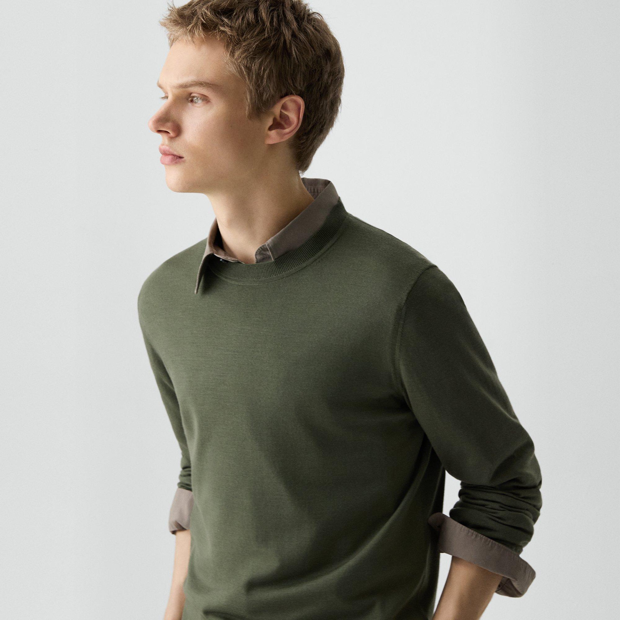 Crewneck Sweater in Regal Wool