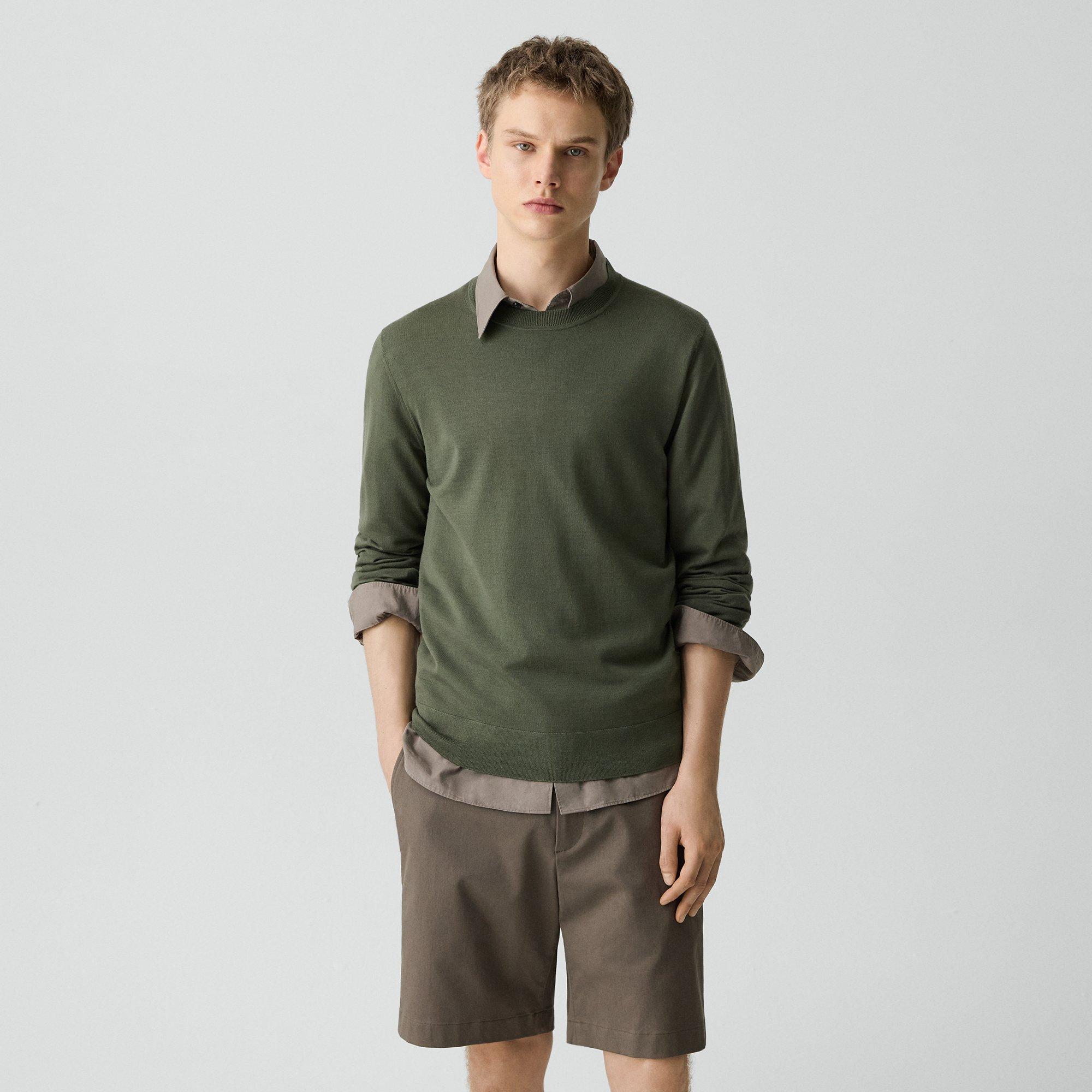 Crewneck Sweater in Regal Wool