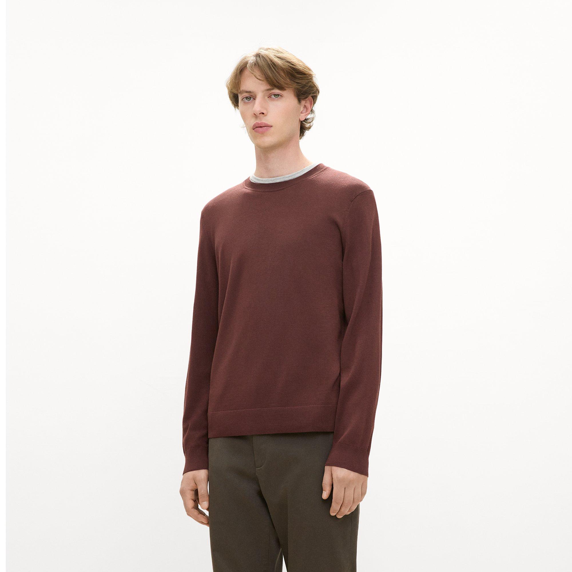 Crewneck Sweater in Regal Wool