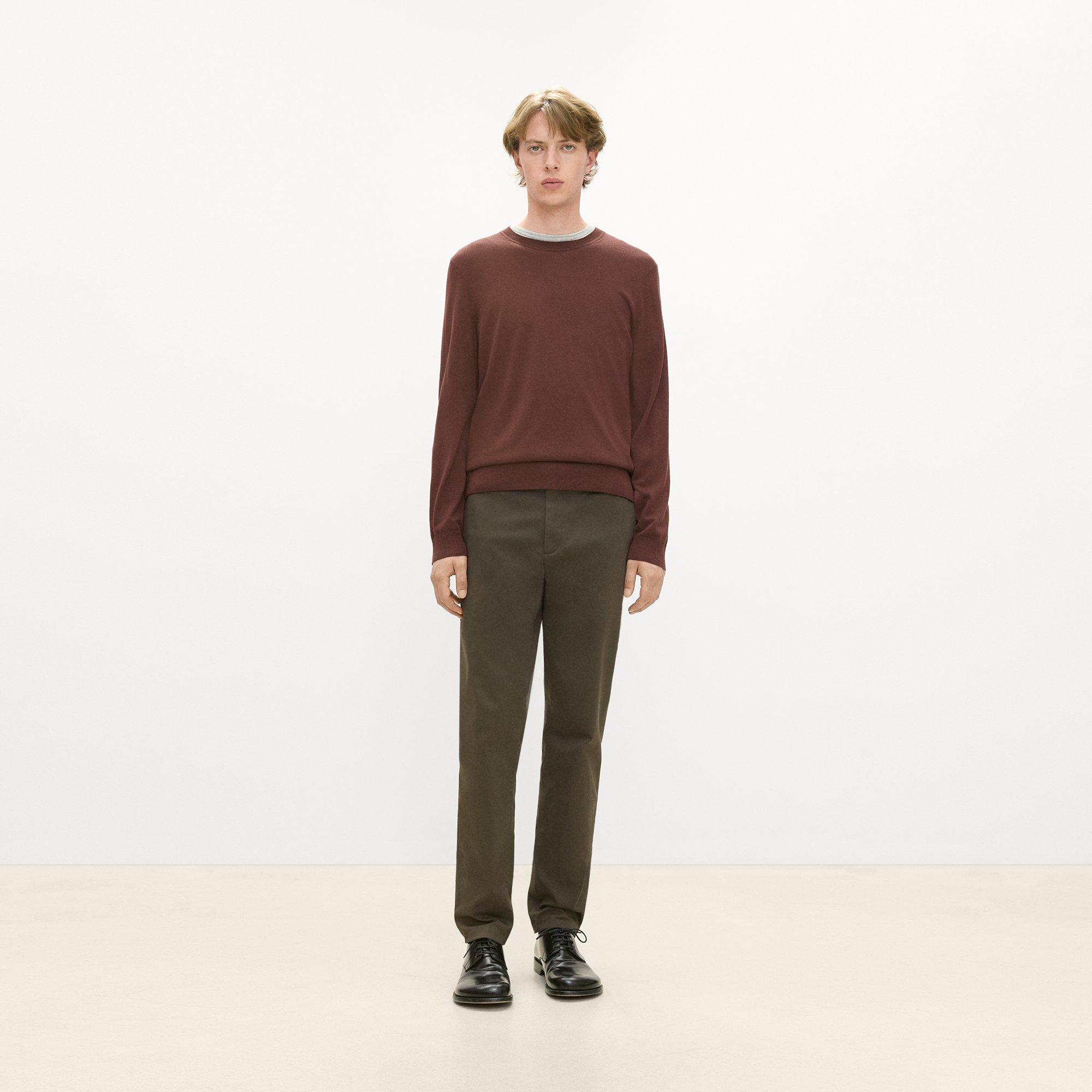 Crewneck Sweater in Regal Wool