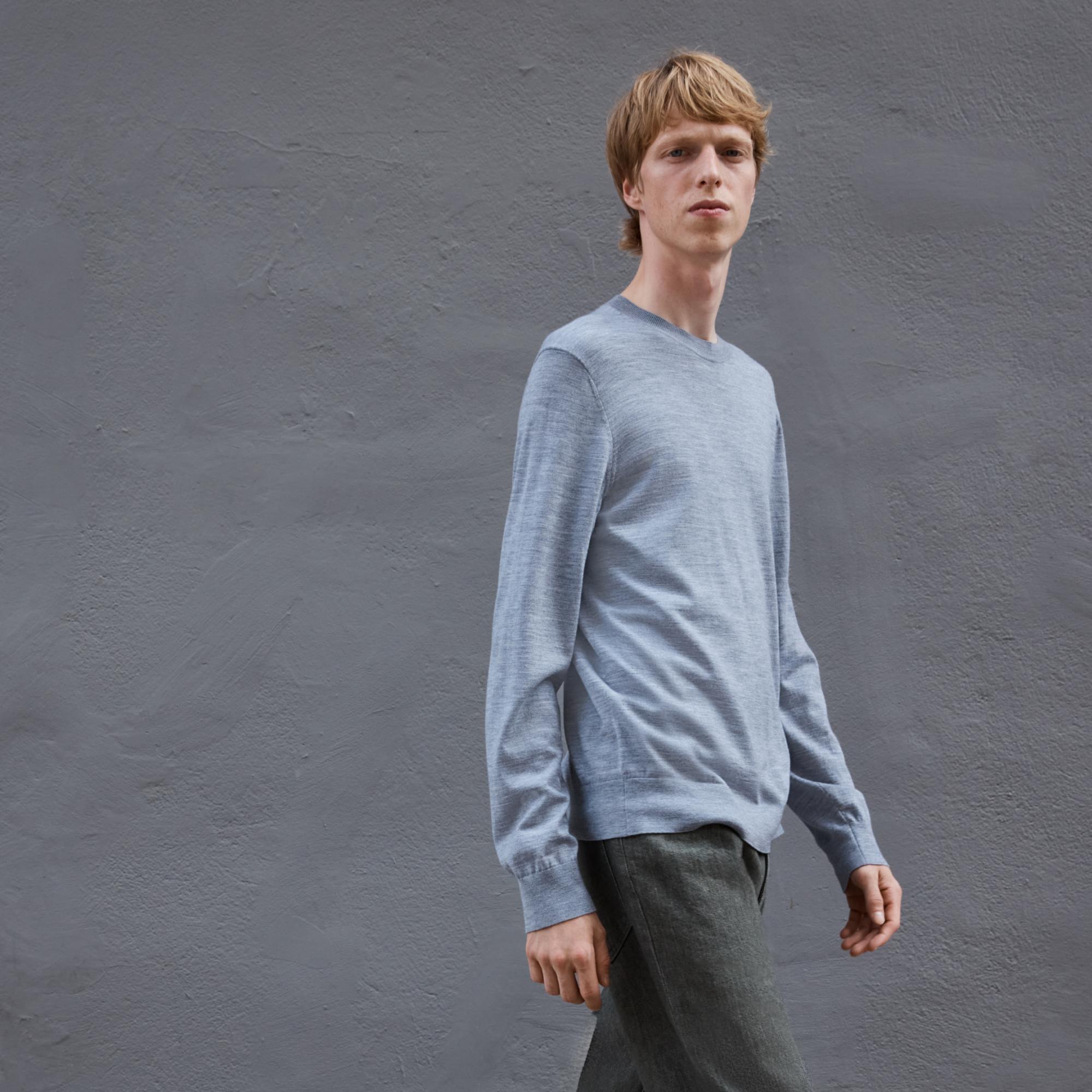 Crewneck Sweater in Regal Wool