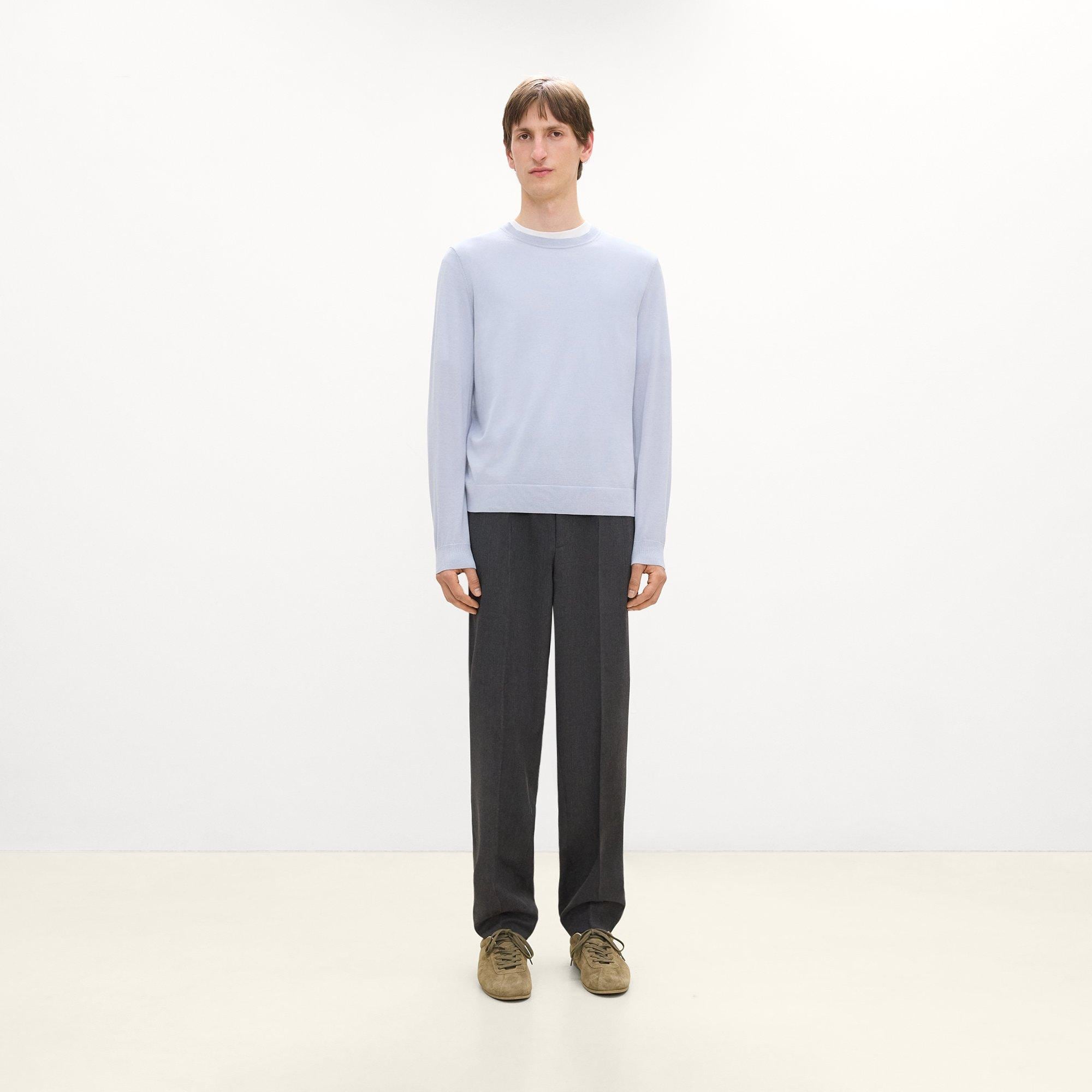 Crewneck Sweater in Regal Wool