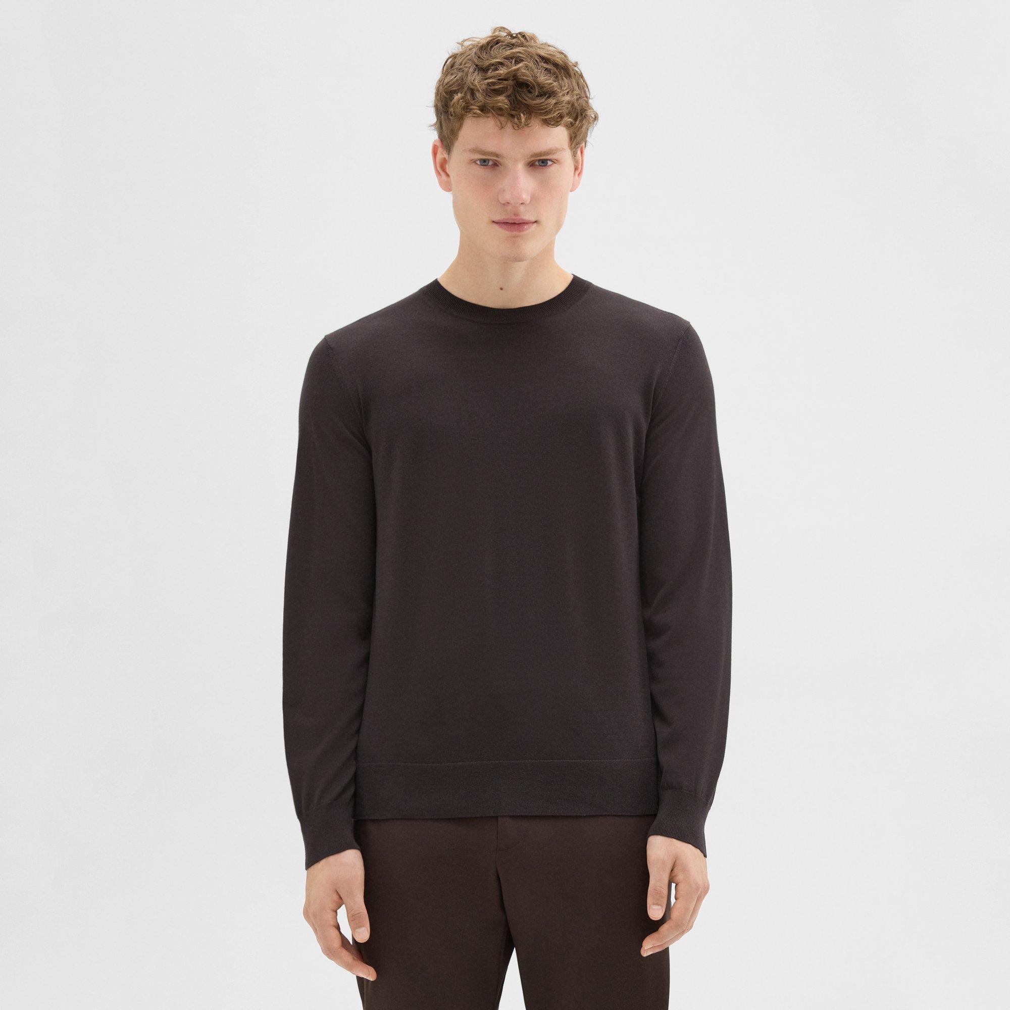 Theory Crewneck Sweater in Regal Wool