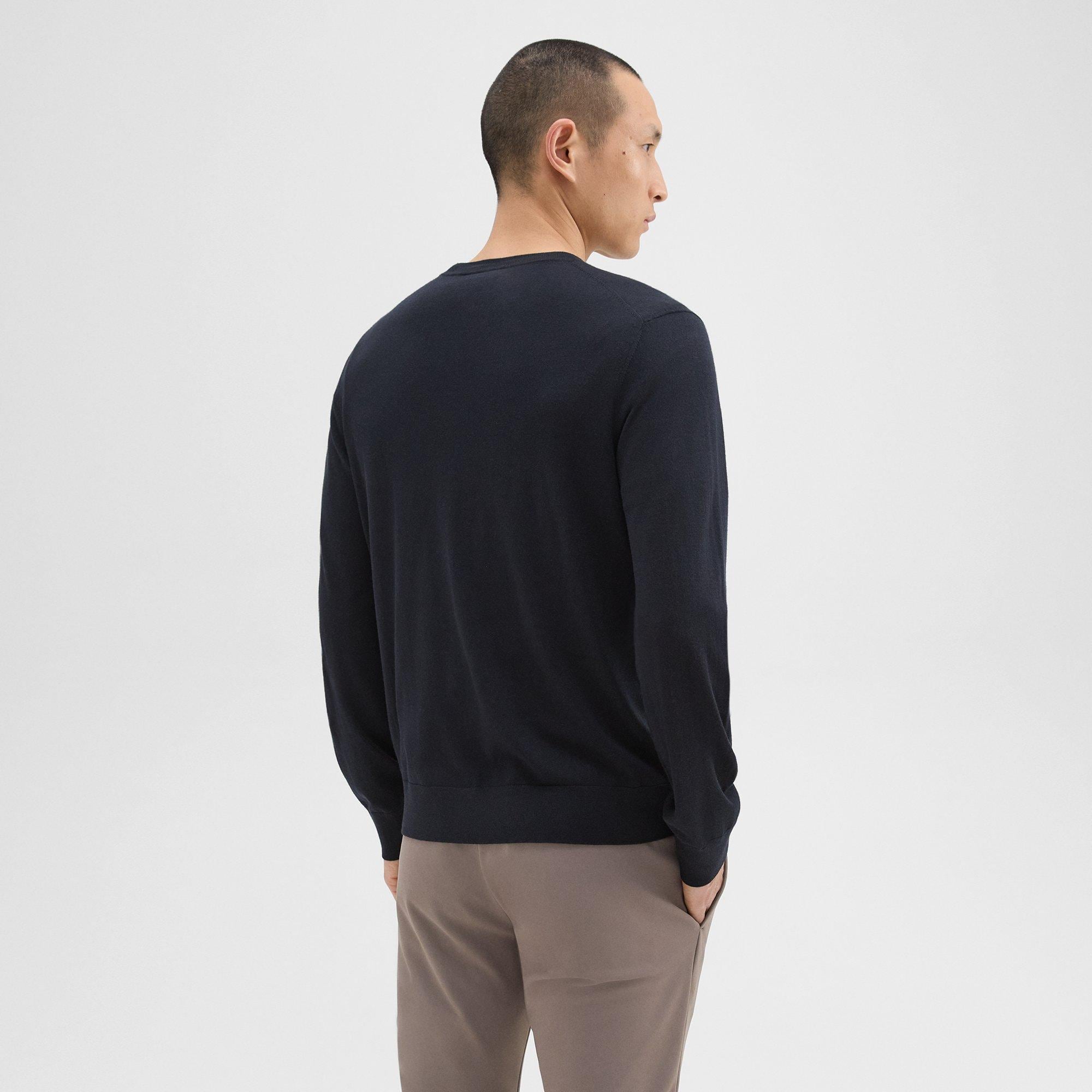 Crewneck Sweater in Regal Wool