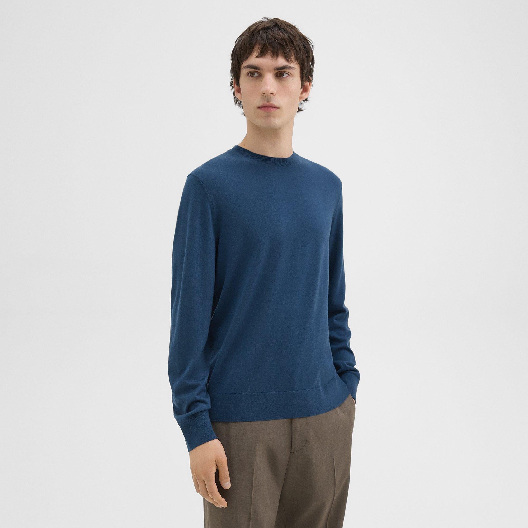 Crewneck Sweater in Regal Wool