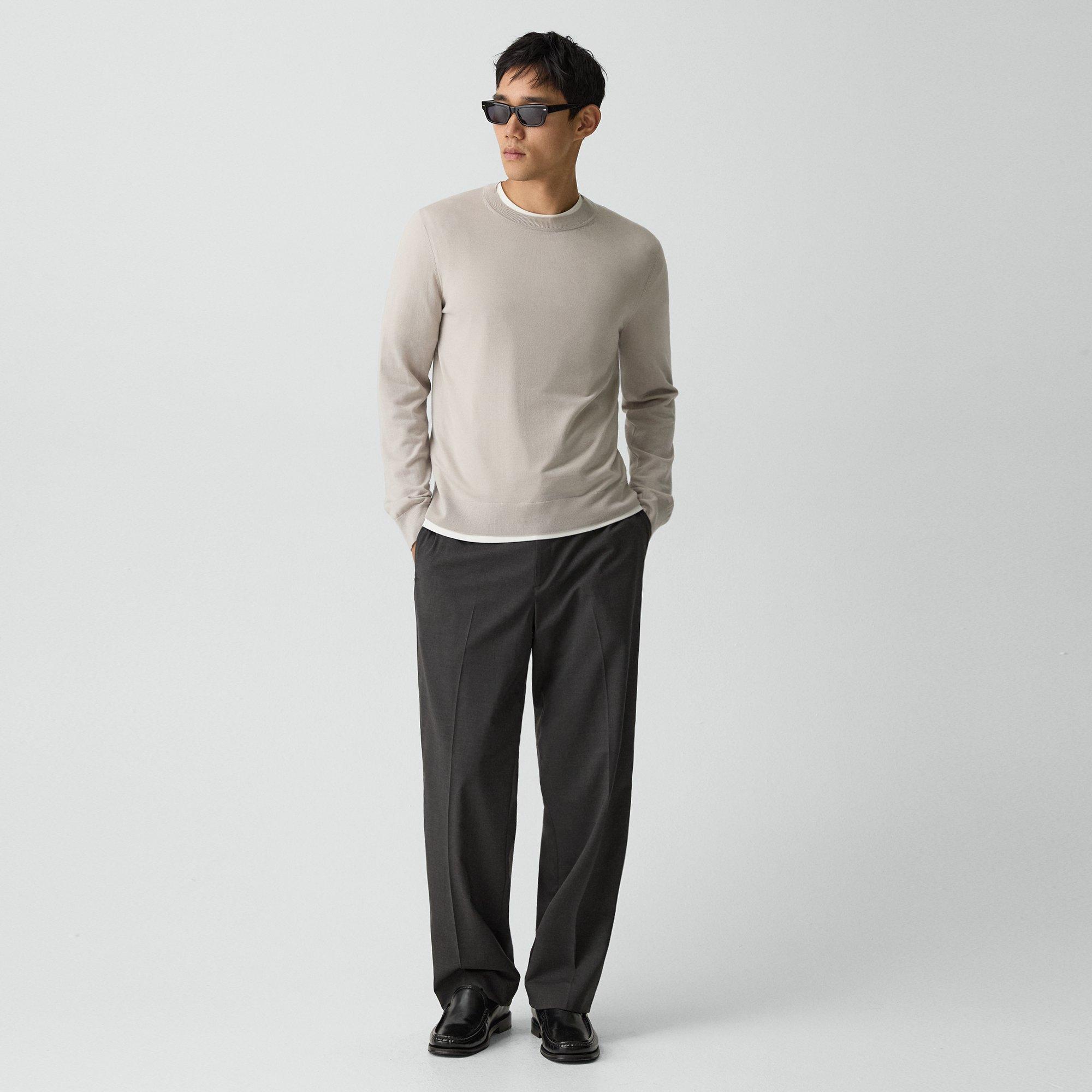 Crewneck Sweater in Regal Wool