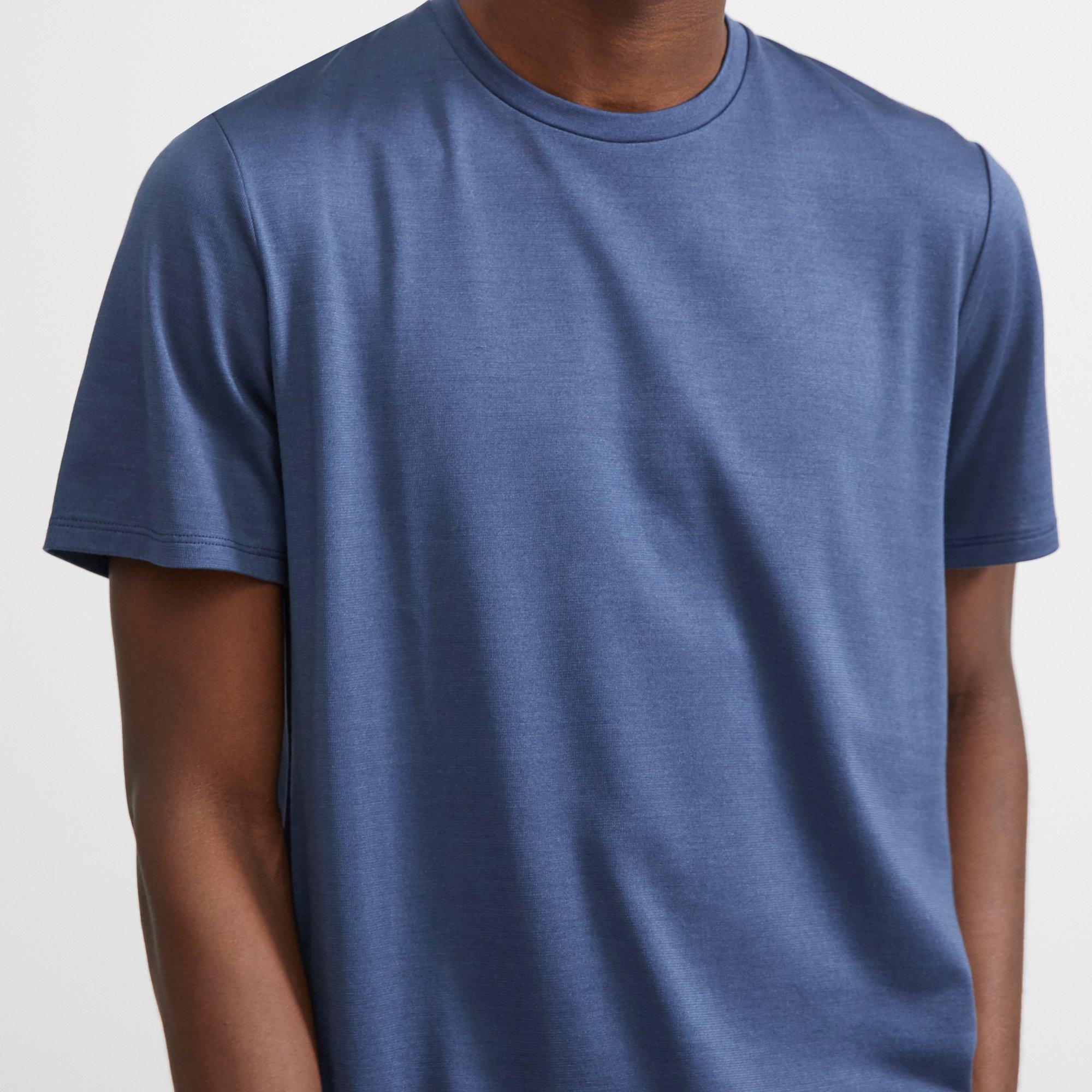 Clean Tee in Silk-Cotton