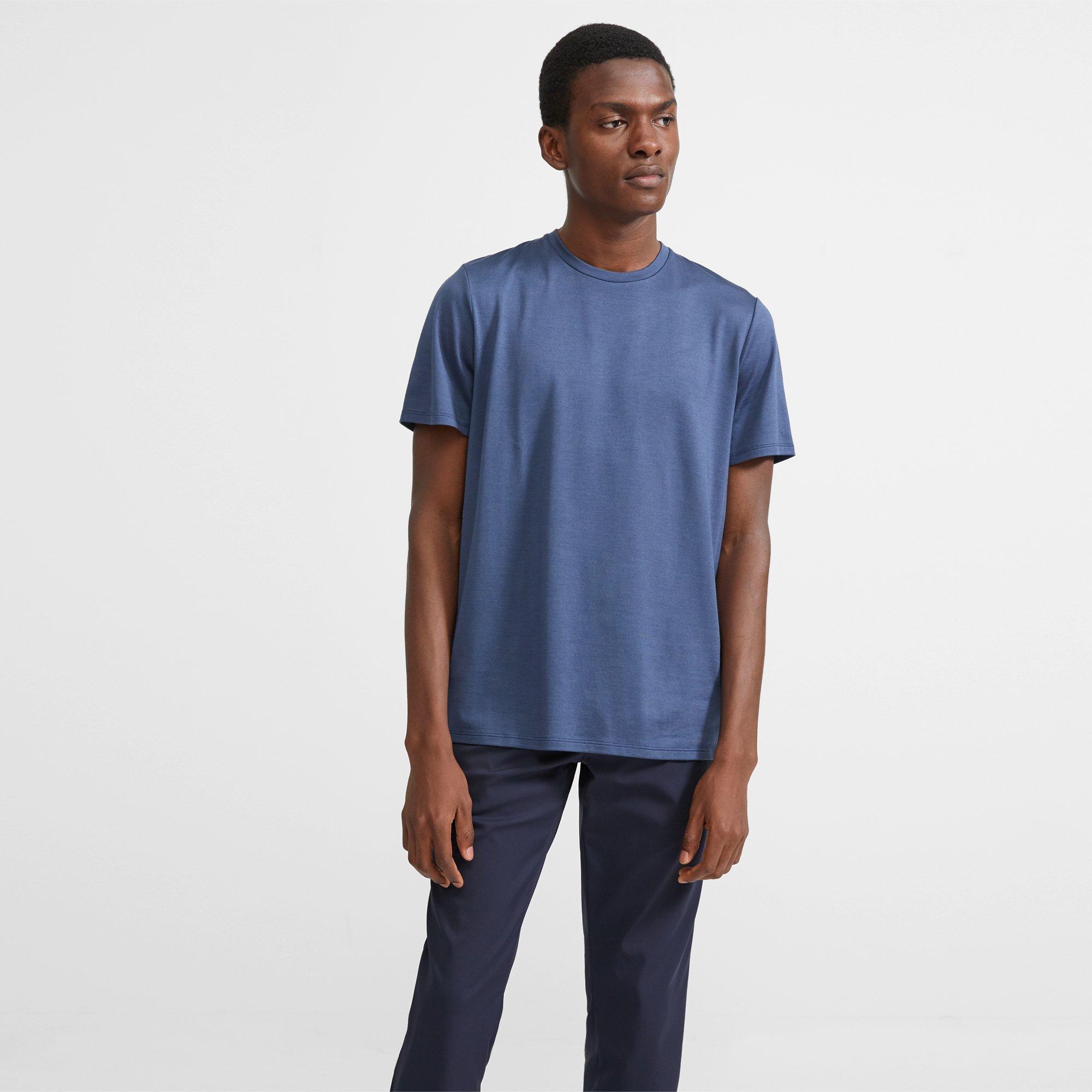 Clean Tee in Silk-Cotton