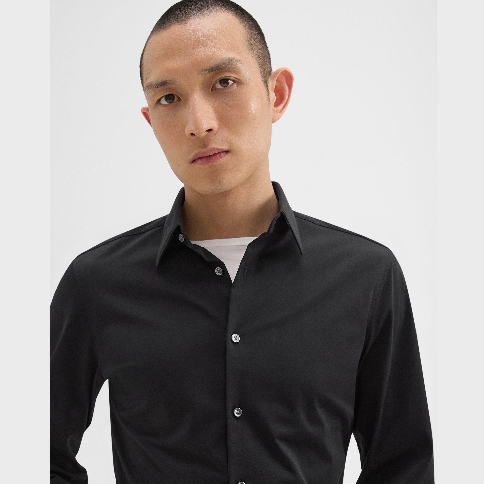 Sylvain Shirt in Structure Knit