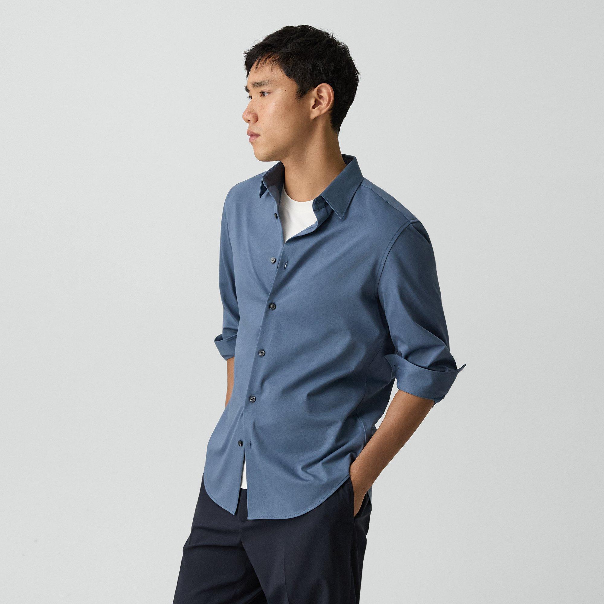 Sylvain Shirt in Structure Knit